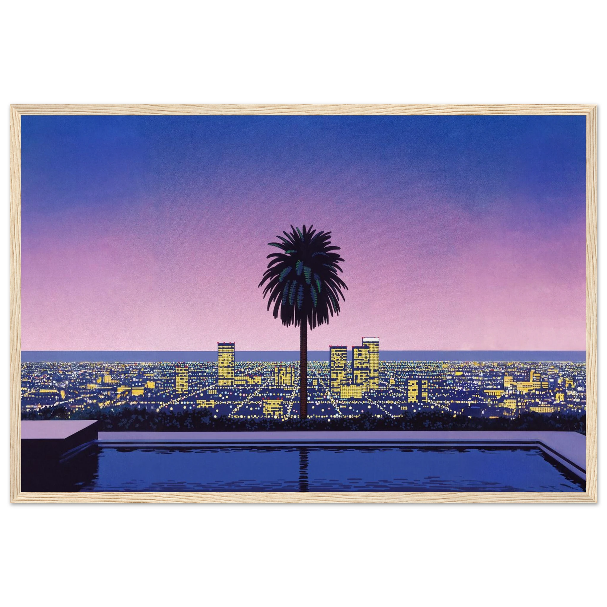 Pacific Breeze 2 Framed Poster | Hiroshi Nagai Framed Prints Wall Art | Hiroshi Nagai Prints