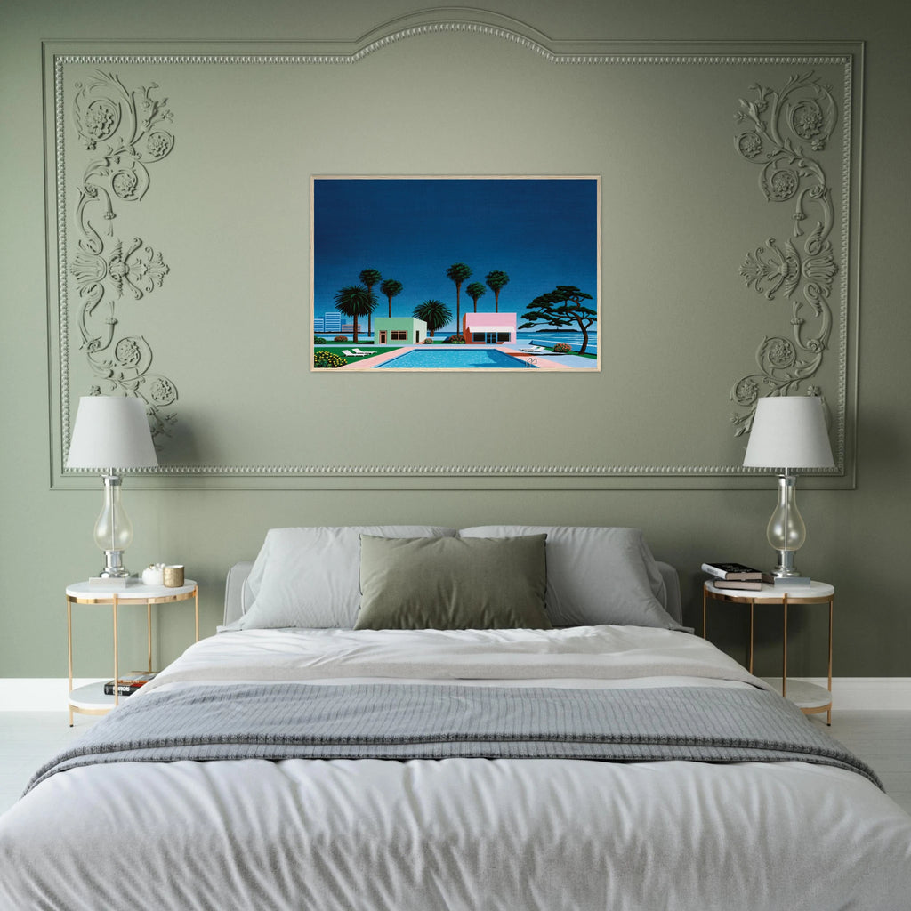 Pacific Breeze Framed Poster | Hiroshi Nagai Framed Prints Wall Art | Hiroshi Nagai Prints