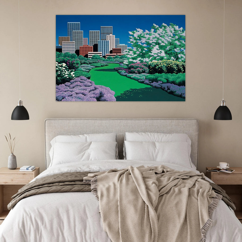 City Garden Poster | Hiroshi Nagai Poster | Hiroshi Nagai Prints