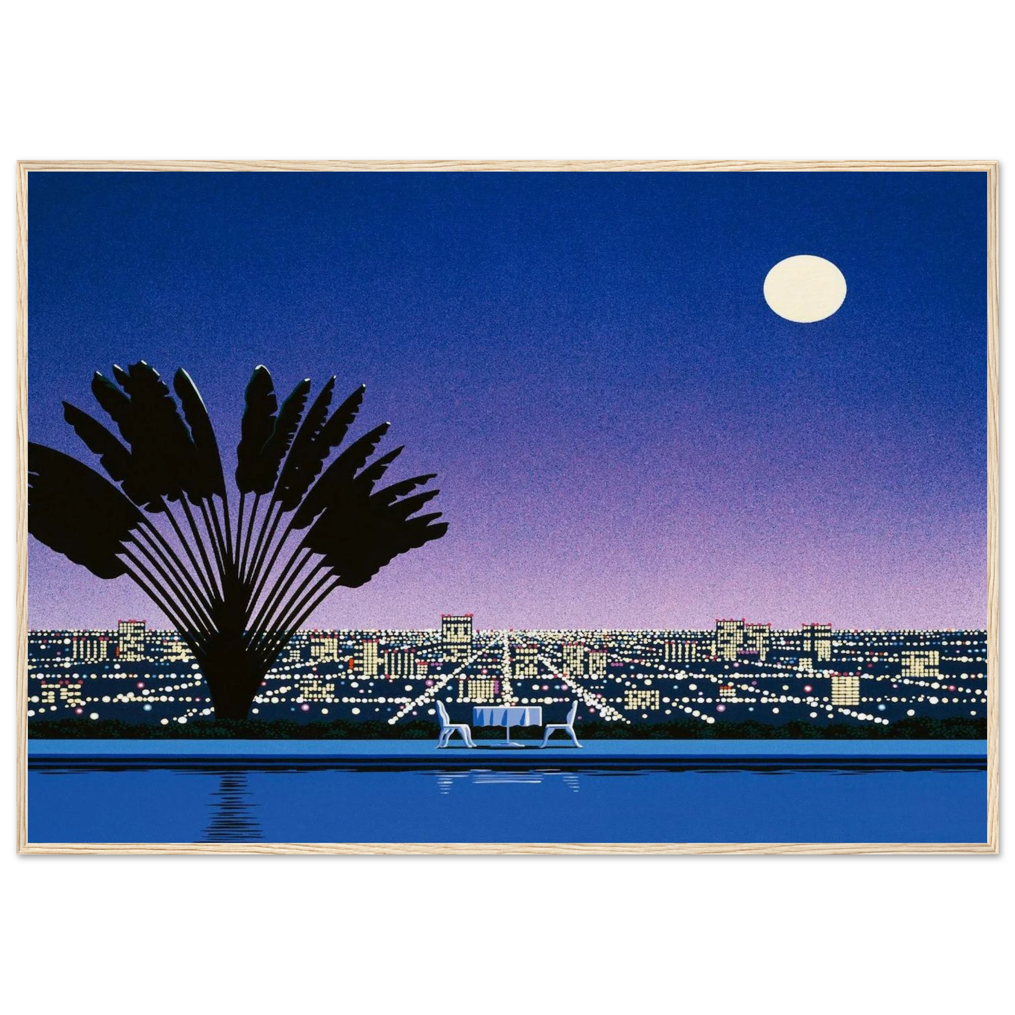 Onra - Nobody Has To Know Framed Poster | Hiroshi Nagai Framed Prints Wall Art | Hiroshi Nagai Prints
