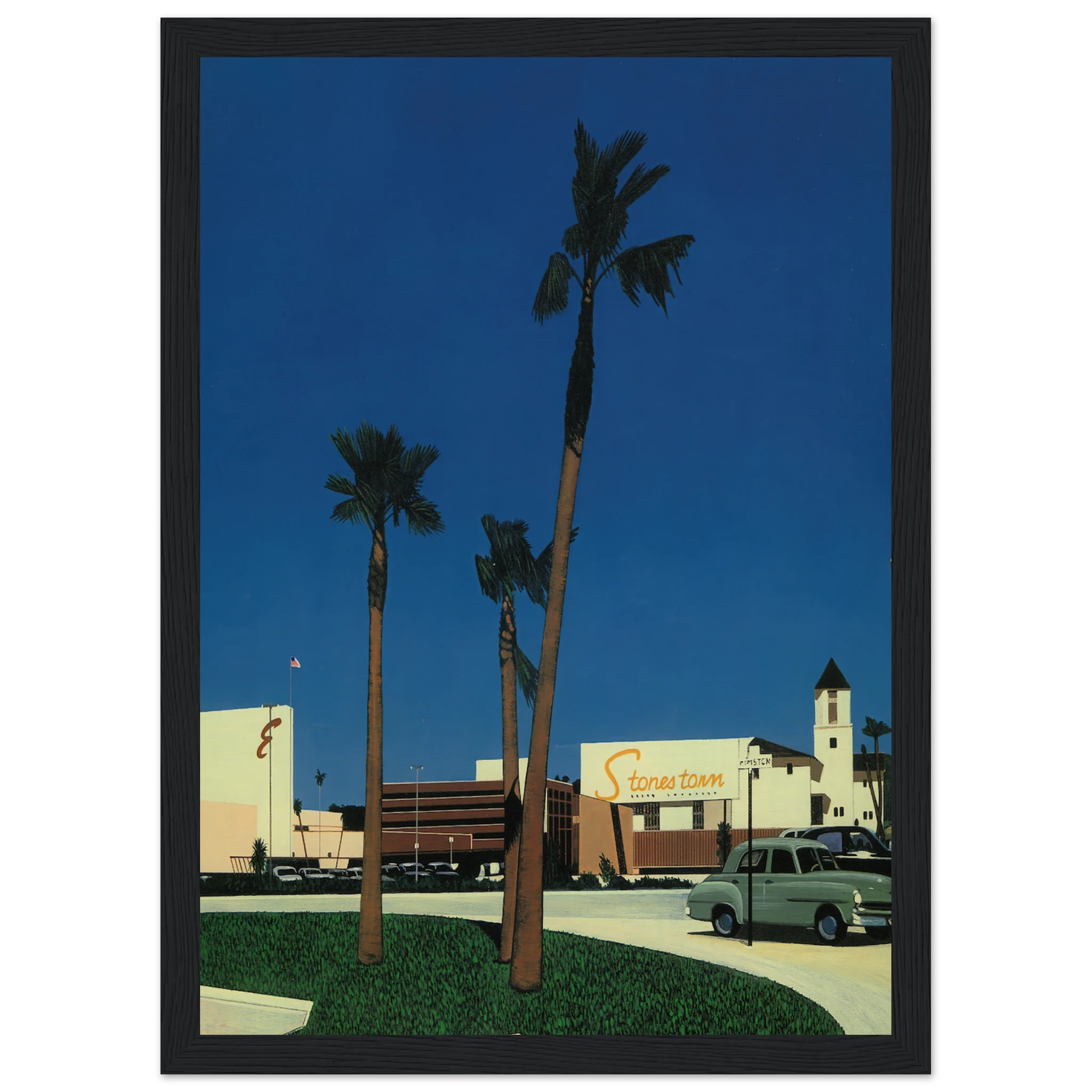 In the beginning IV Mall Framed Poster | Hiroshi Nagai Framed Prints Wall Art | Hiroshi Nagai Prints