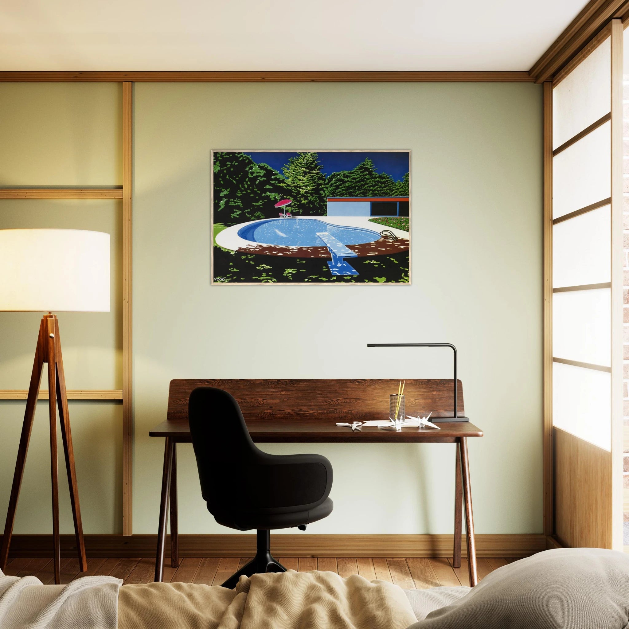 NIAGARA 07SH 944 Framed Poster | Hiroshi Nagai Framed Prints Wall Art | Hiroshi Nagai Prints