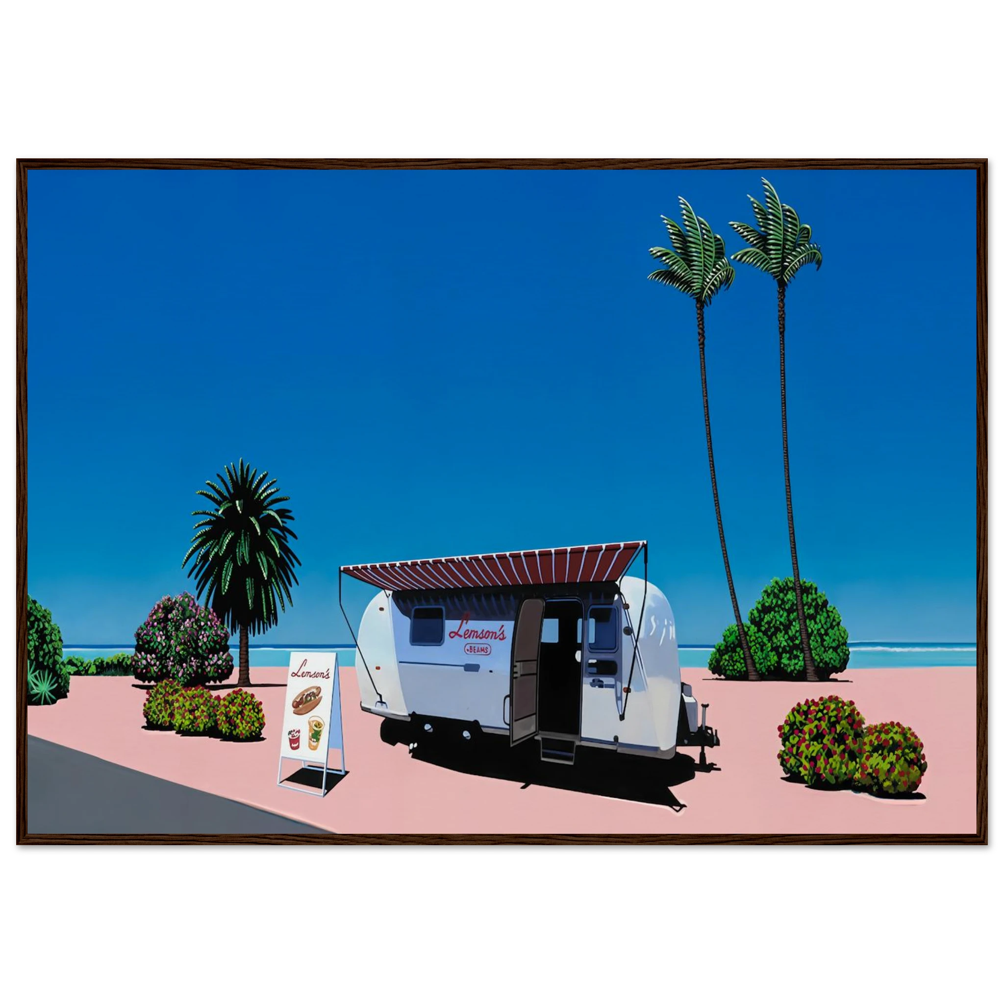 Lemson's Beams Framed Poster | Hiroshi Nagai Framed Prints Wall Art | Hiroshi Nagai Prints