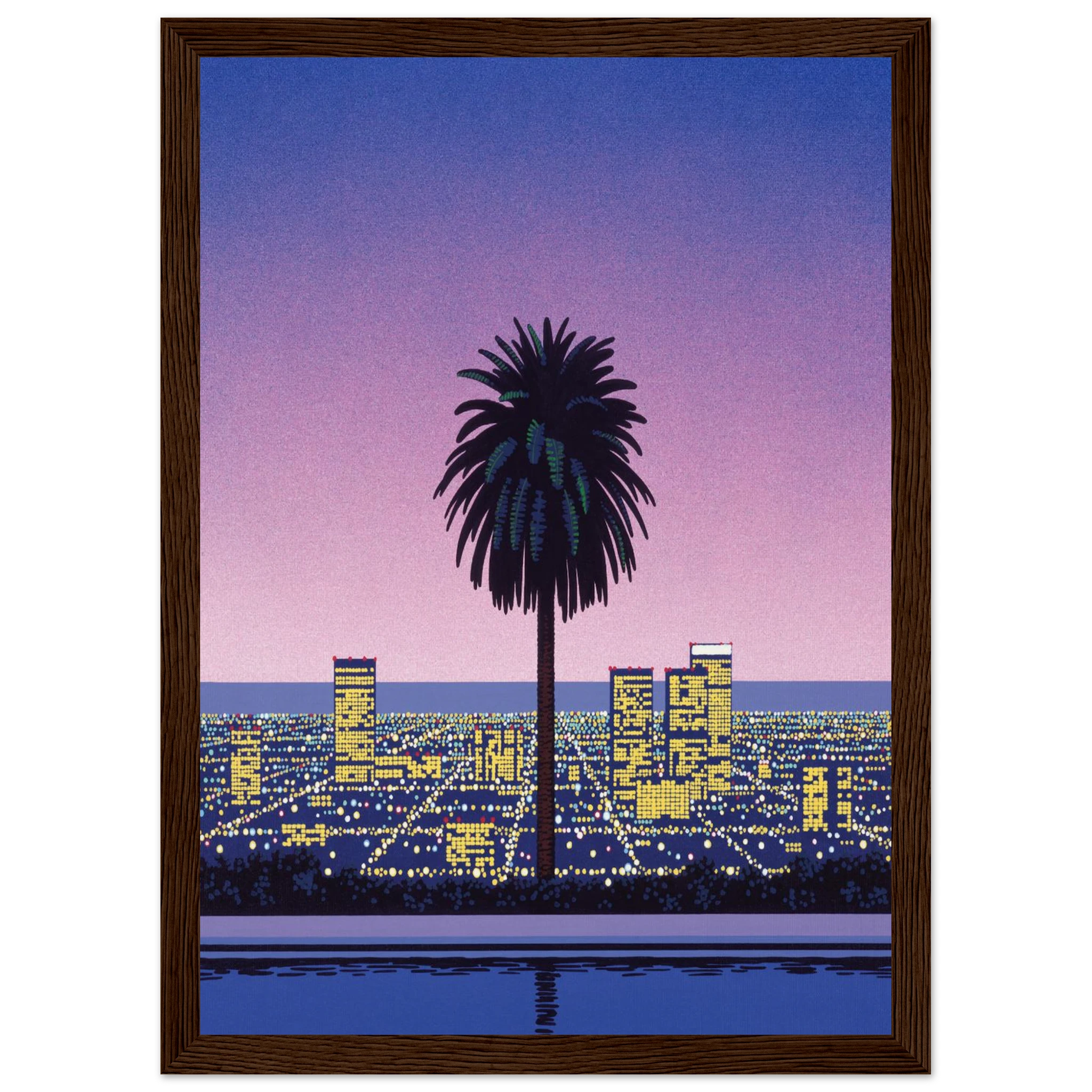 Pacific Breeze 2 Framed Poster | Hiroshi Nagai Framed Prints Wall Art | Hiroshi Nagai Prints