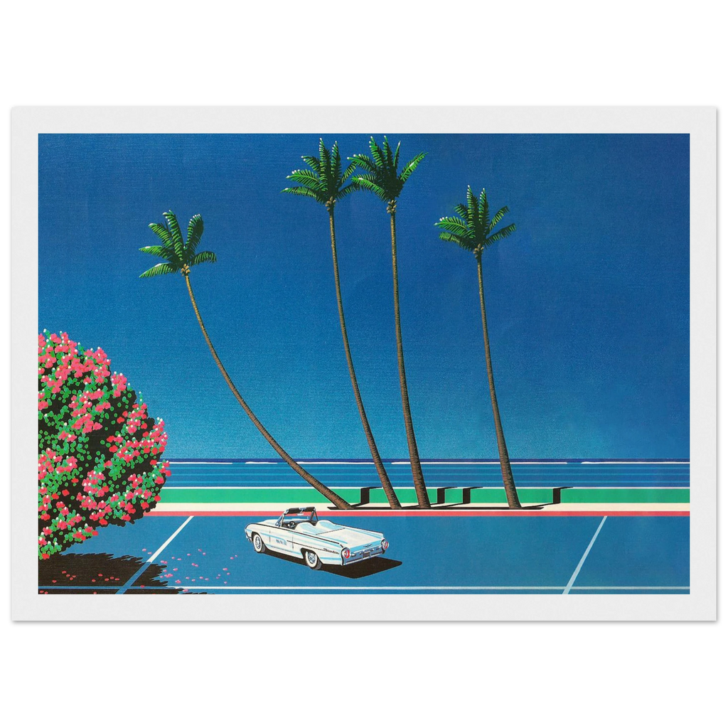 Chillside Framed Poster | Hiroshi Nagai Framed Prints Wall Art | Hiroshi Nagai Prints