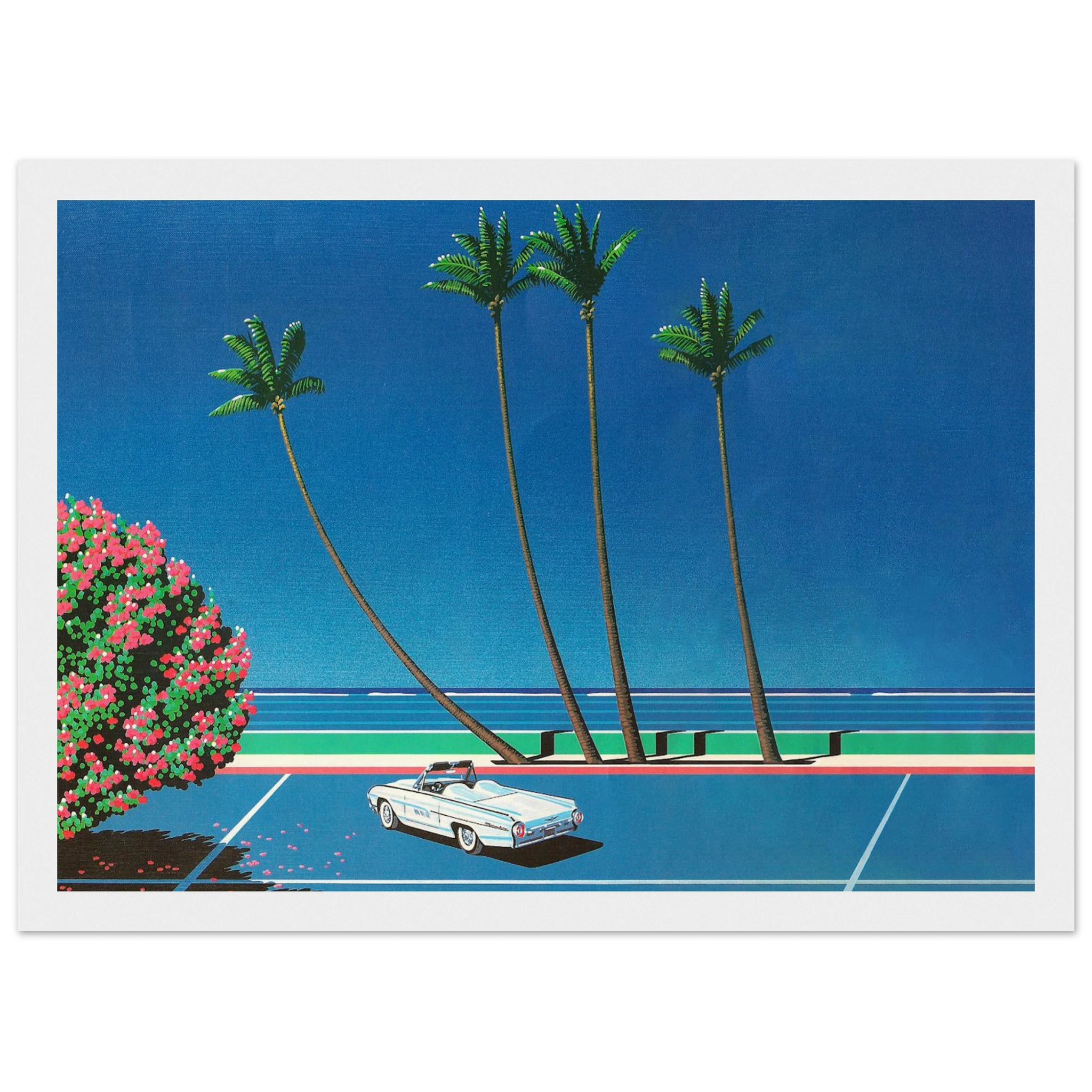 Chillside Framed Poster | Hiroshi Nagai Framed Prints Wall Art | Hiroshi Nagai Prints