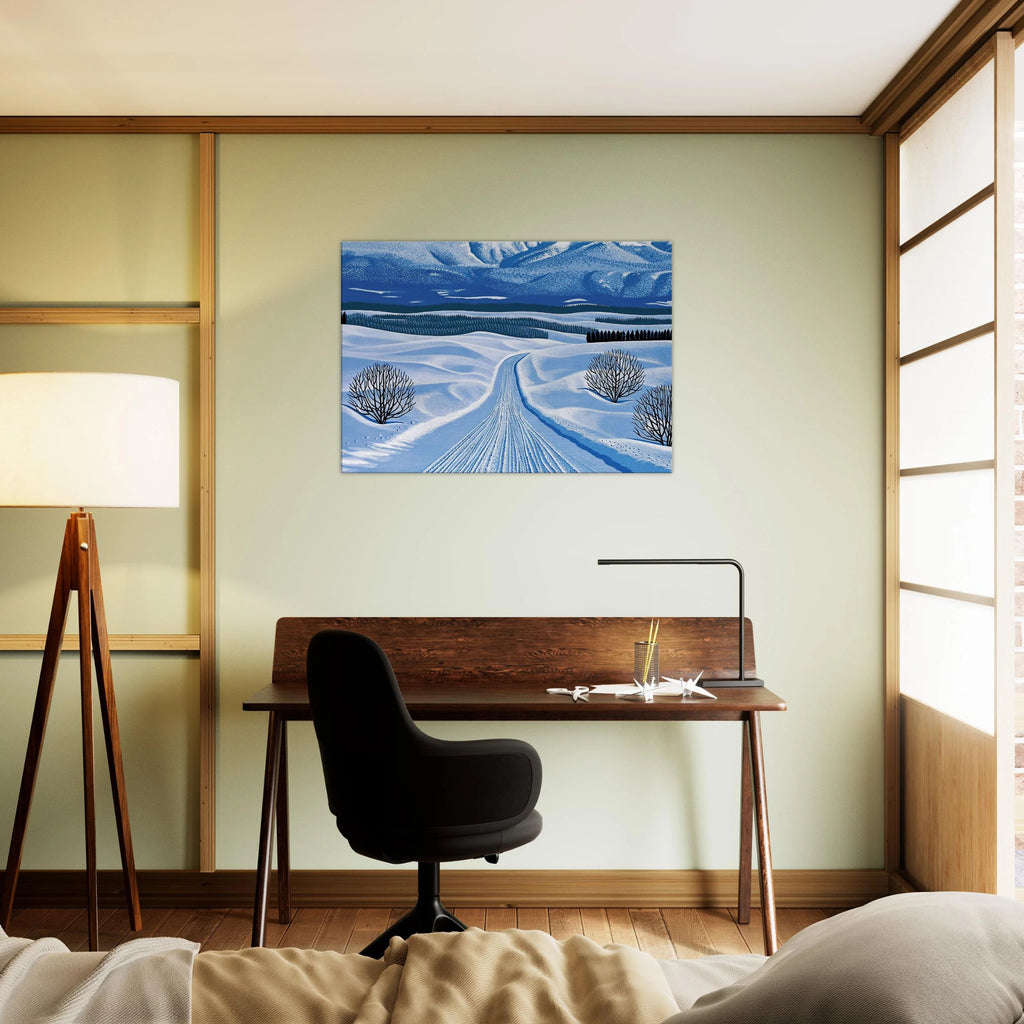 Winter Roads Canvas | Hiroshi Nagai Canvas | Hiroshi Nagai Prints