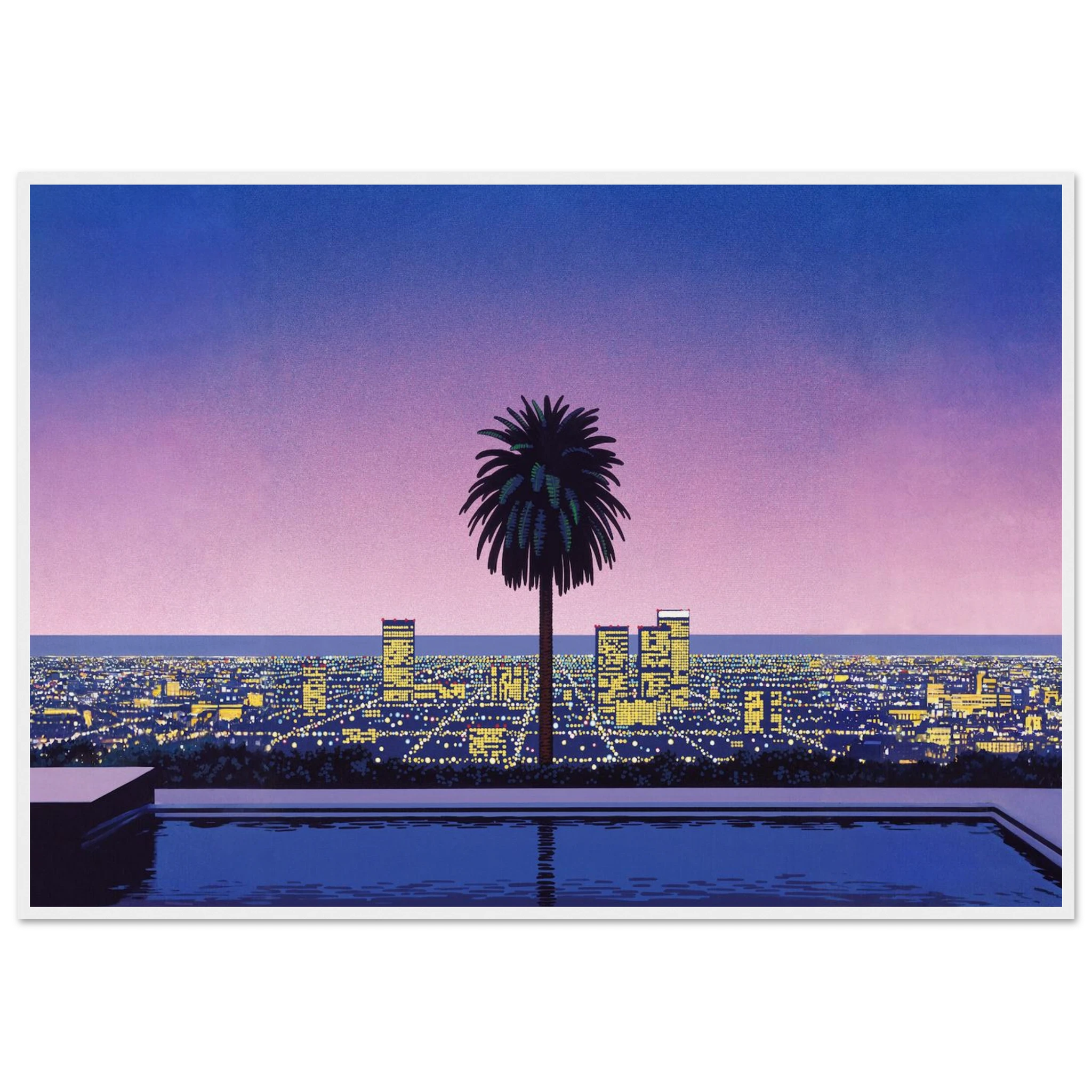 Pacific Breeze 2 Framed Poster | Hiroshi Nagai Framed Prints Wall Art | Hiroshi Nagai Prints