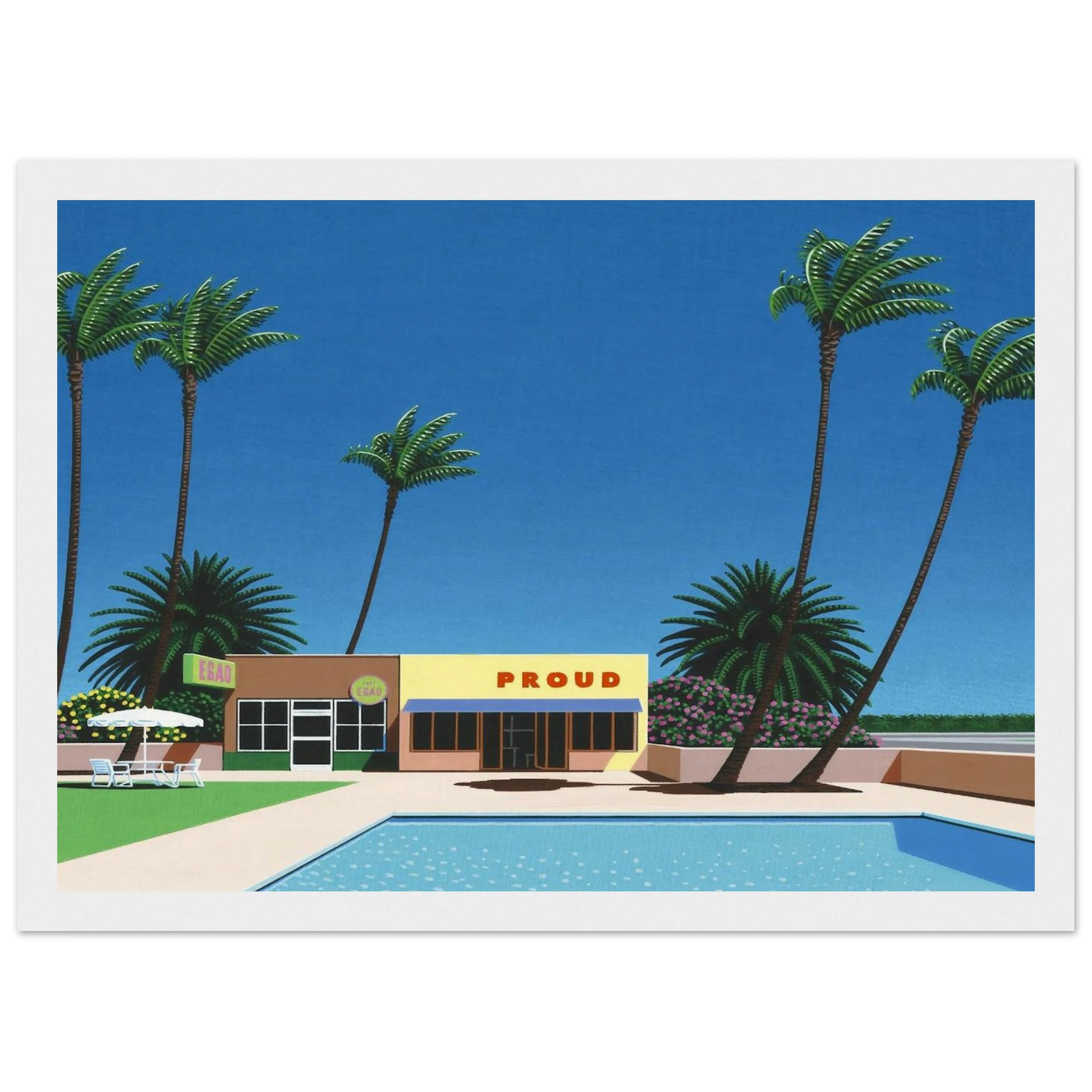 Proud Funk Framed Poster | Hiroshi Nagai Framed Prints Wall Art | Hiroshi Nagai Prints