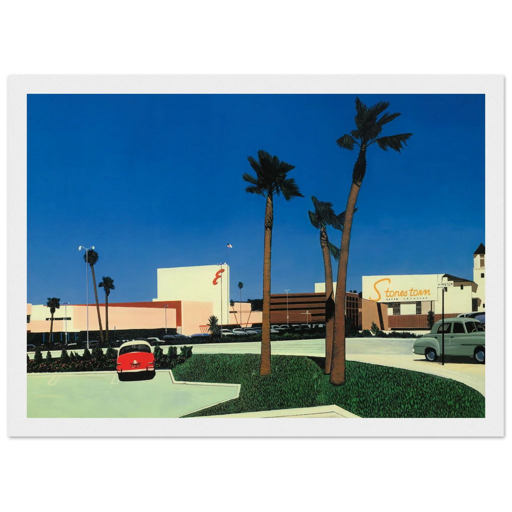 In the beginning Stonestown Framed Poster | Hiroshi Nagai Framed Prints Wall Art | Hiroshi Nagai Prints