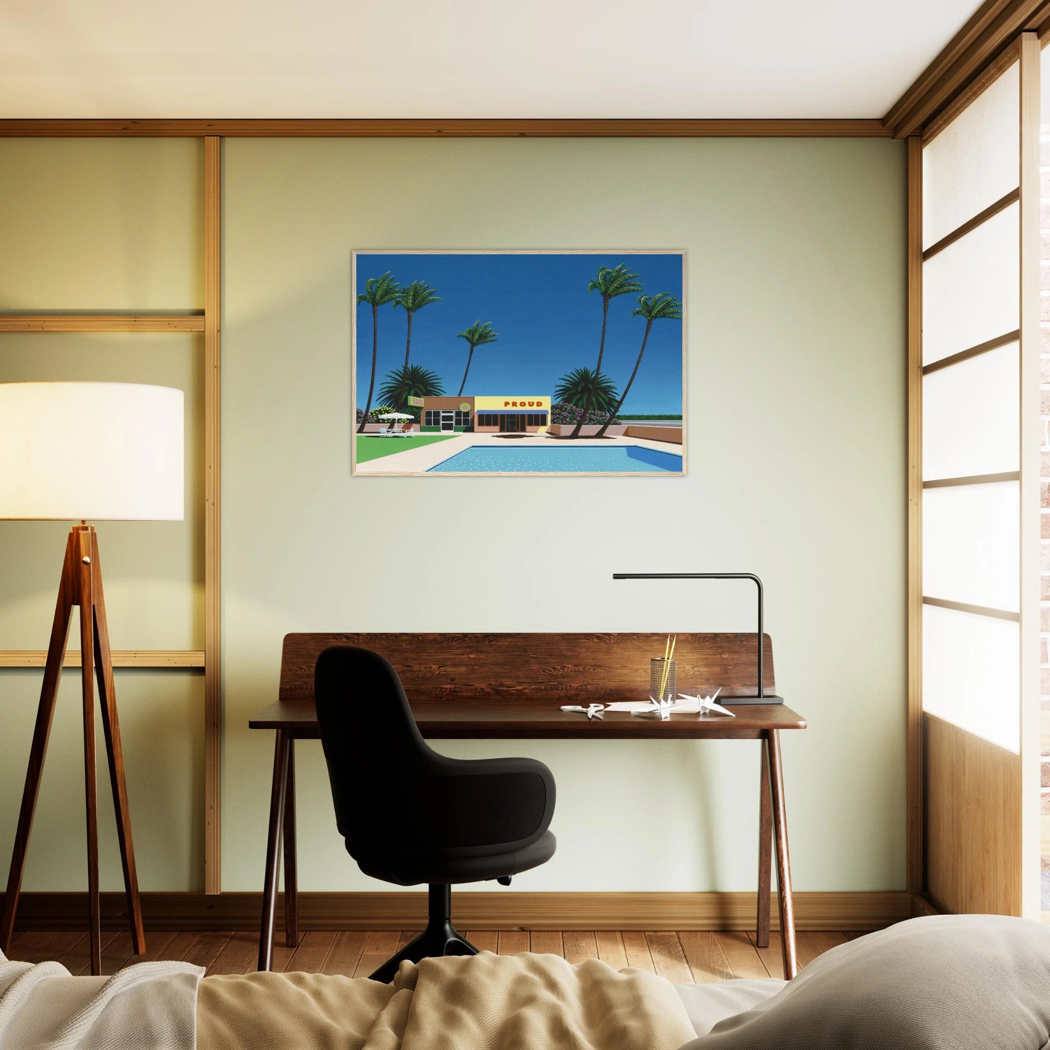 Proud Funk Framed Poster | Hiroshi Nagai Framed Prints Wall Art | Hiroshi Nagai Prints