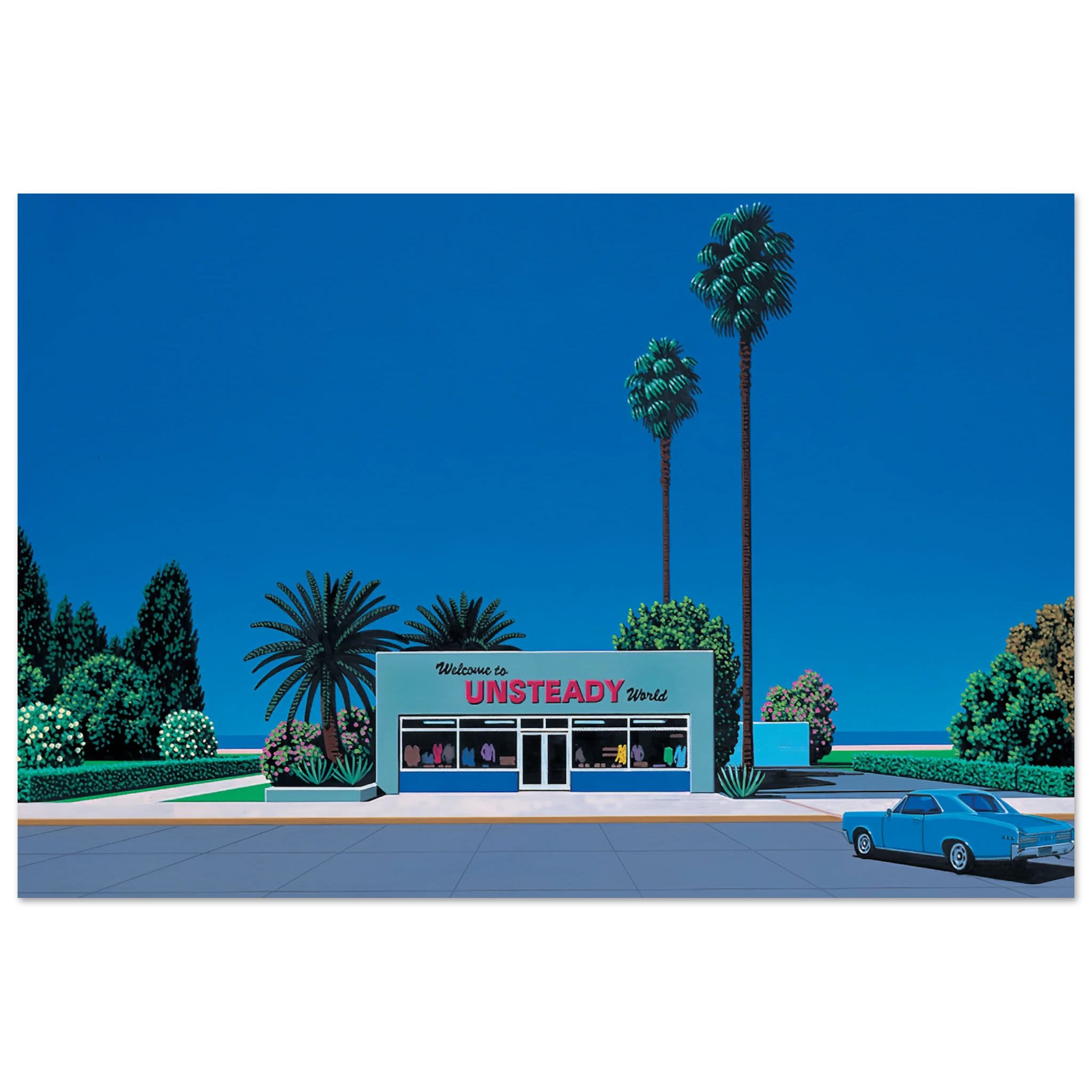 Unsteady World Poster | Hiroshi Nagai Poster | Hiroshi Nagai Prints