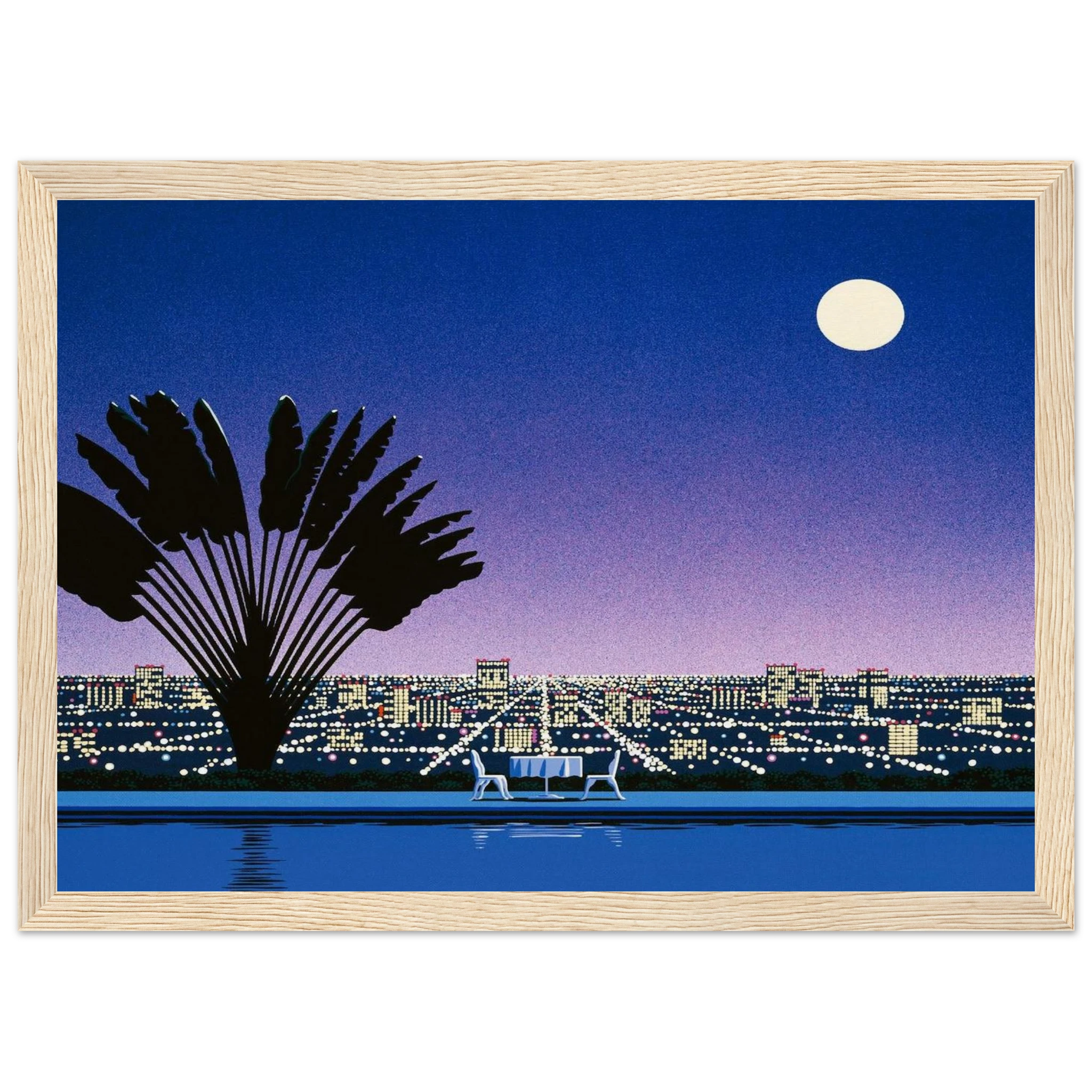 Onra - Nobody Has To Know Framed Poster | Hiroshi Nagai Framed Prints Wall Art | Hiroshi Nagai Prints