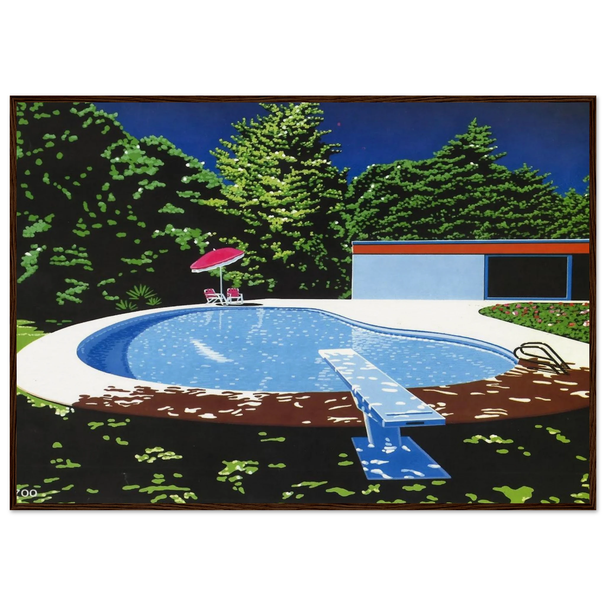 NIAGARA 07SH 944 Framed Poster | Hiroshi Nagai Framed Prints Wall Art | Hiroshi Nagai Prints