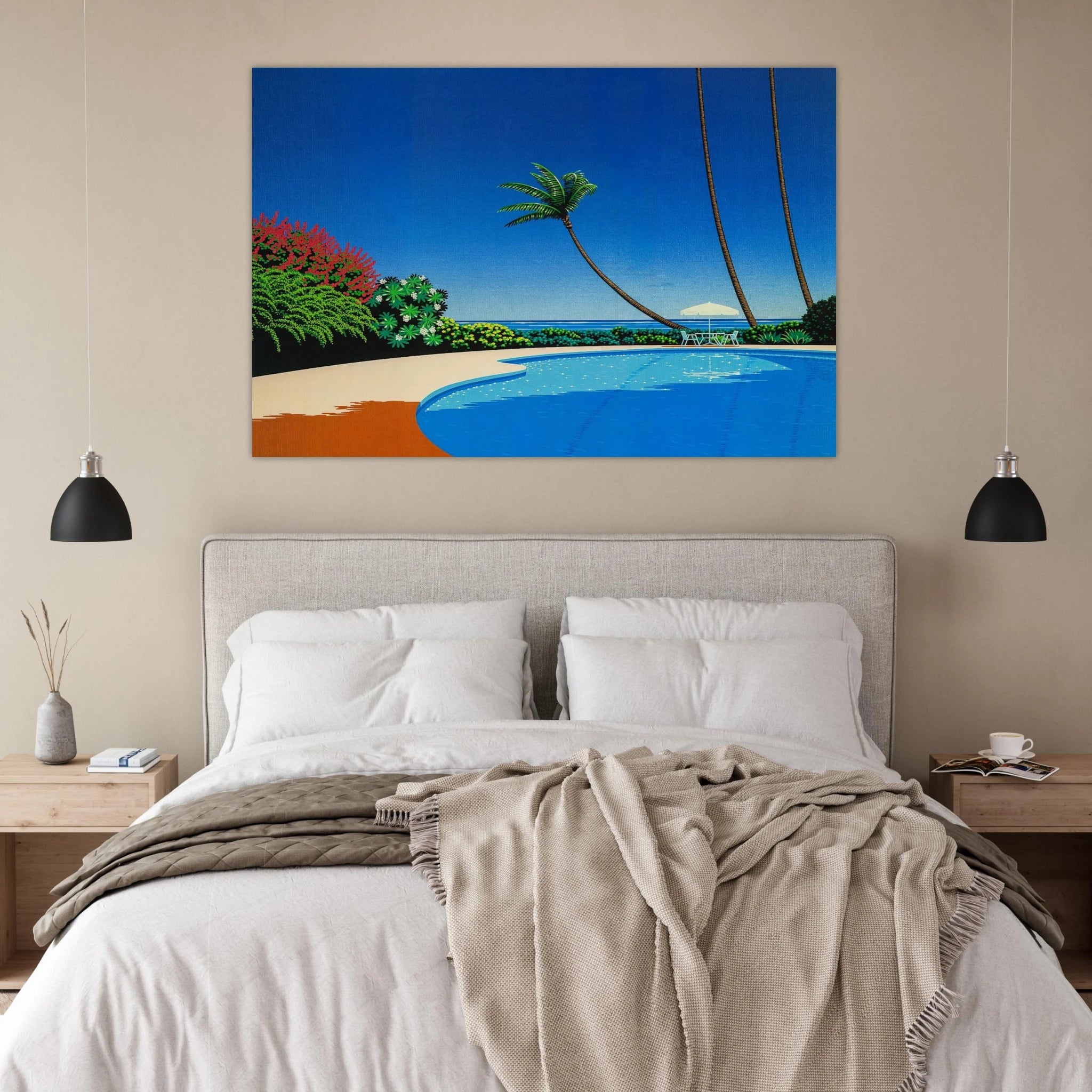 Shade of Palm Grove II Poster | Hiroshi Nagai Poster | Hiroshi Nagai Prints