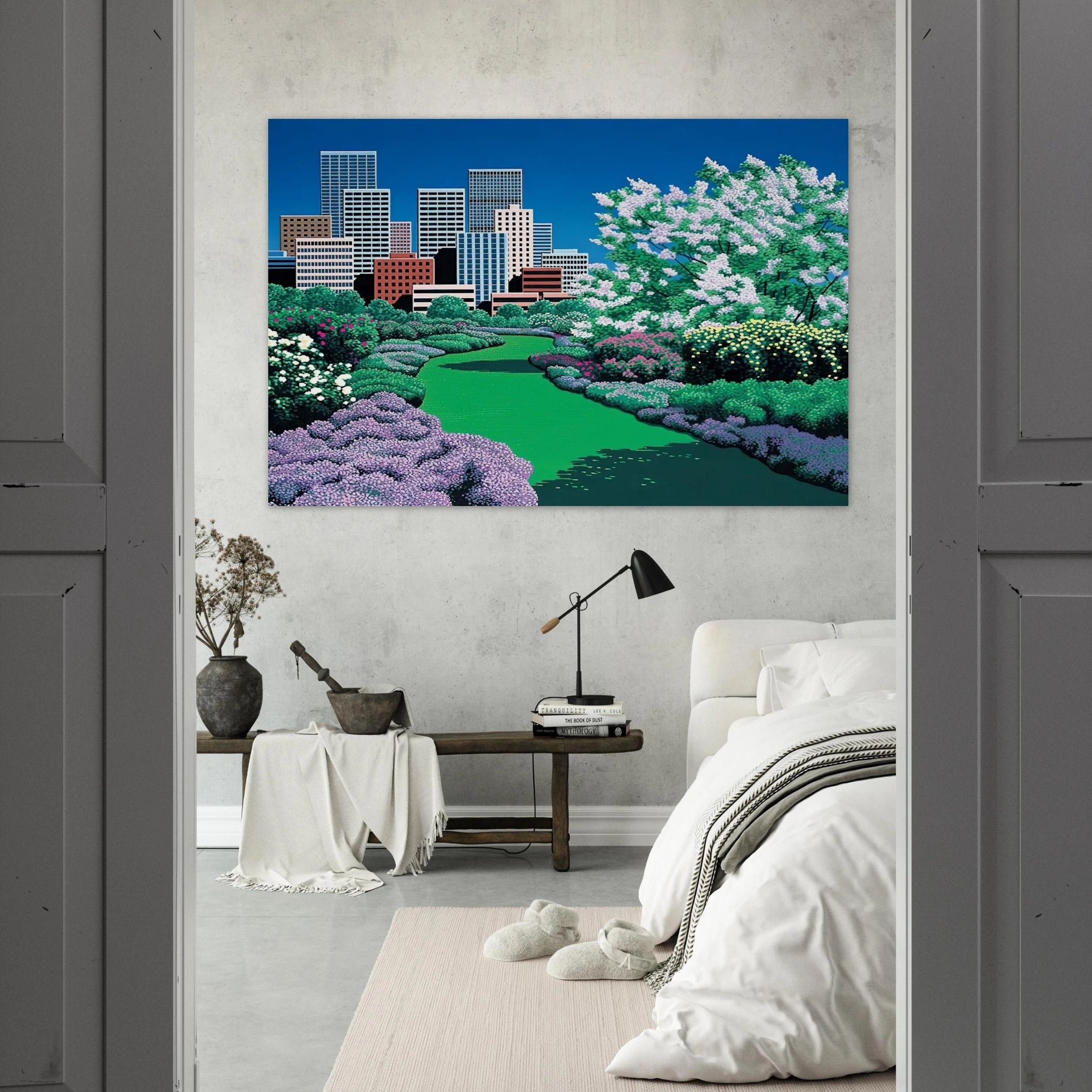City Garden Poster | Hiroshi Nagai Poster | Hiroshi Nagai Prints