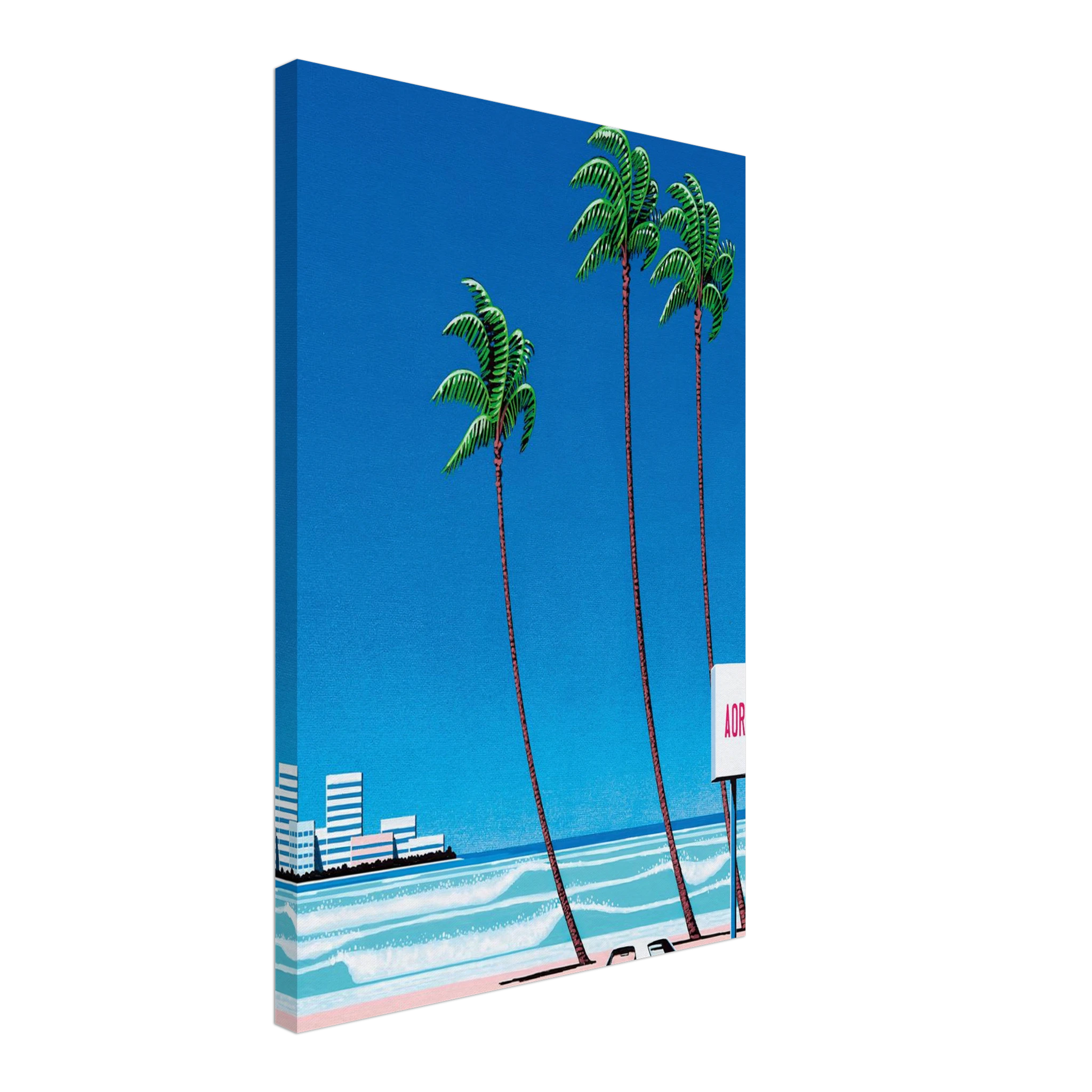 Light Mellow Sealine Canvas | Hiroshi Nagai Canvas | Hiroshi Nagai Prints
