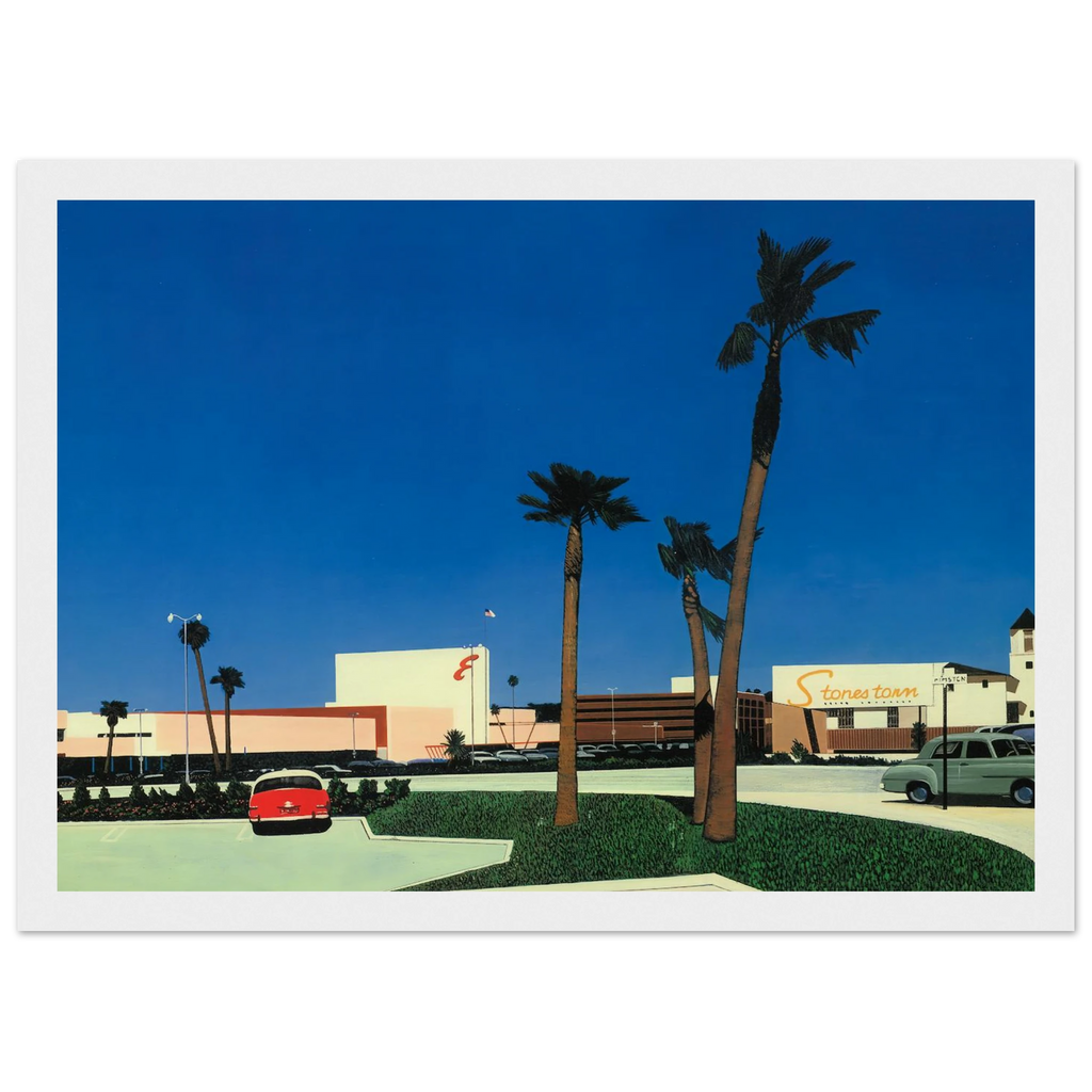 In the beginning Stonestown Framed Poster | Hiroshi Nagai Framed Prints Wall Art | Hiroshi Nagai Prints