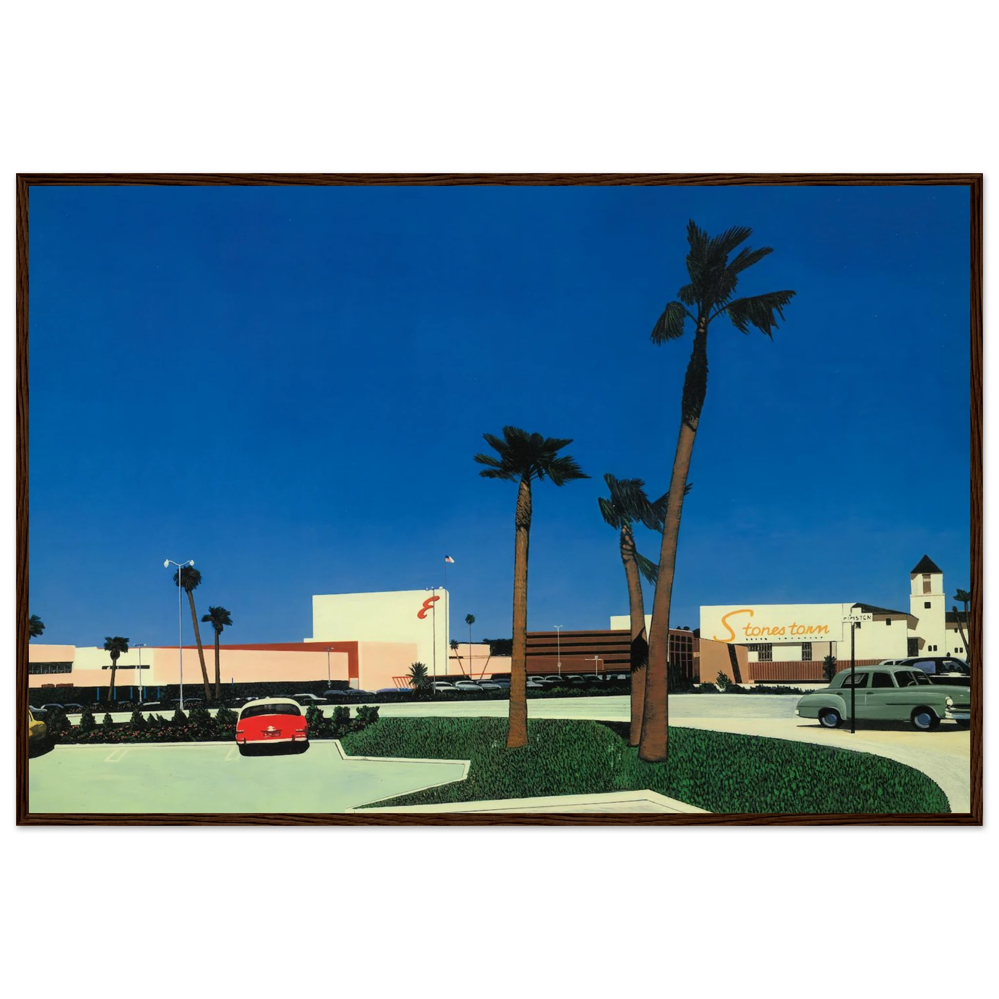 In the beginning Stonestown Framed Poster | Hiroshi Nagai Framed Prints Wall Art | Hiroshi Nagai Prints