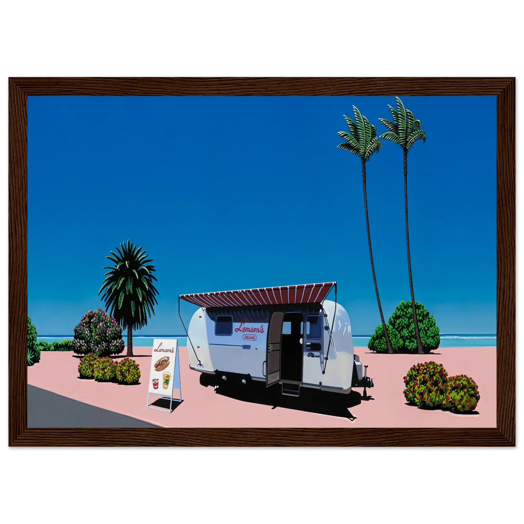 Lemson's Beams Framed Poster | Hiroshi Nagai Framed Prints Wall Art | Hiroshi Nagai Prints