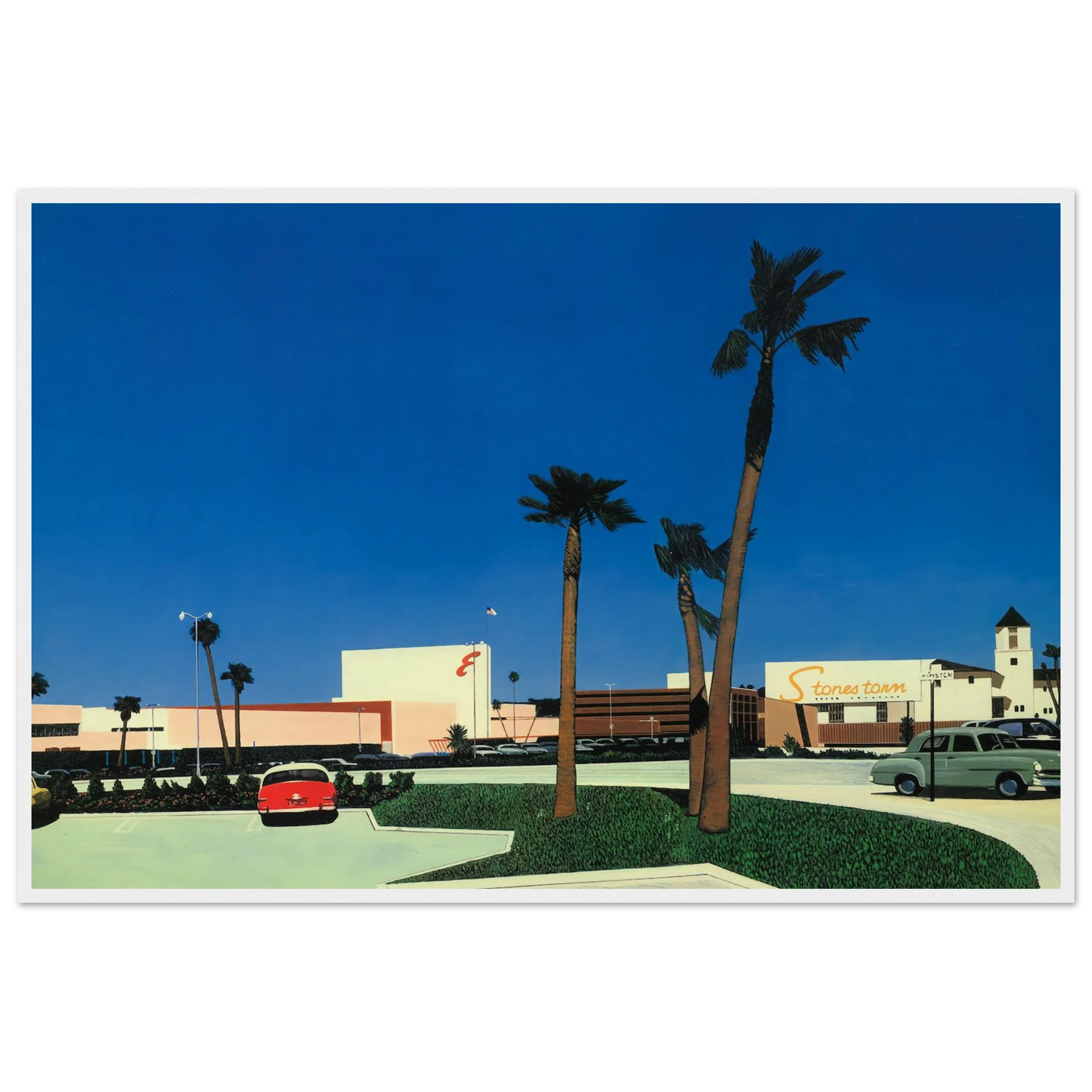 In the beginning Stonestown Framed Poster | Hiroshi Nagai Framed Prints Wall Art | Hiroshi Nagai Prints