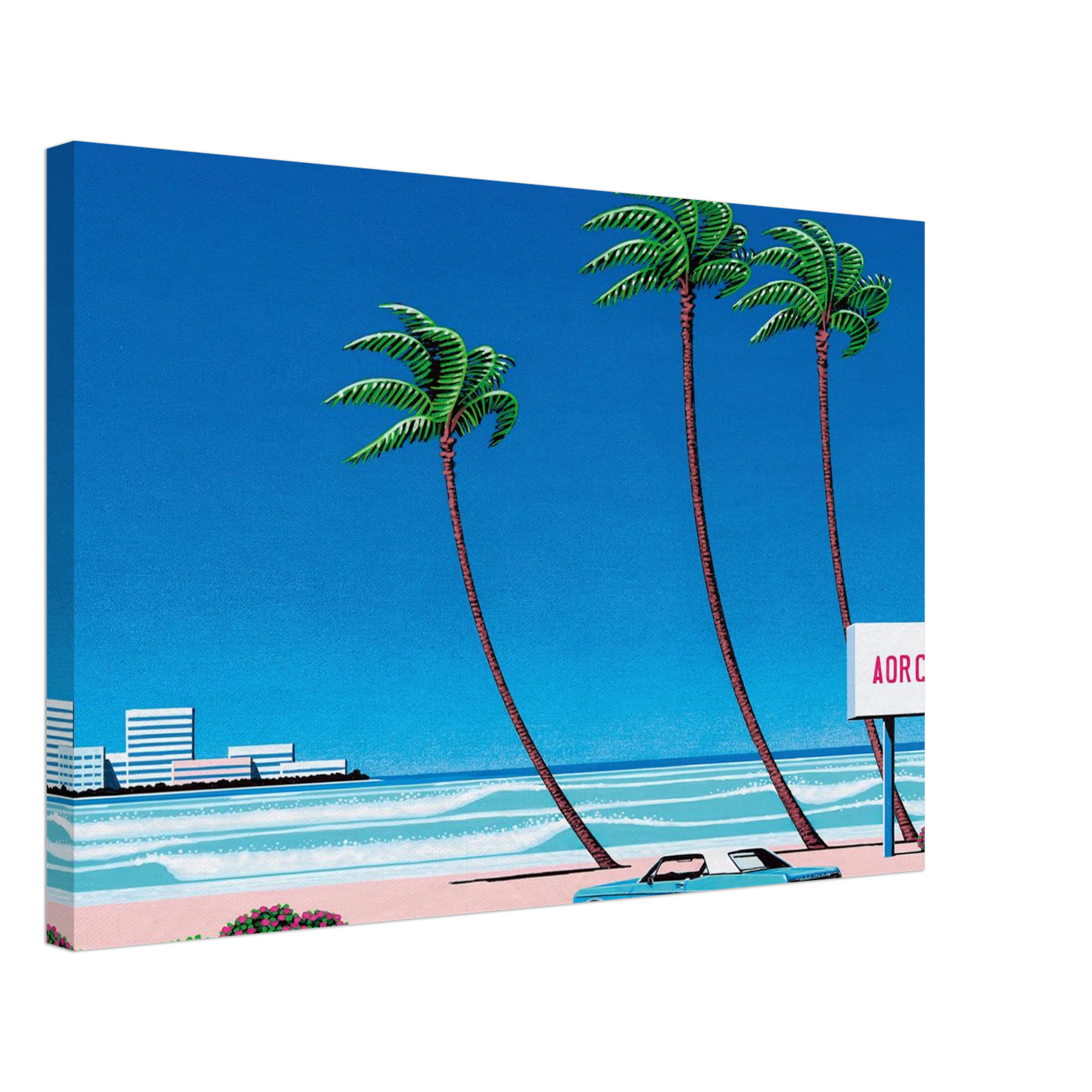 Light Mellow Sealine Canvas | Hiroshi Nagai Canvas | Hiroshi Nagai Prints
