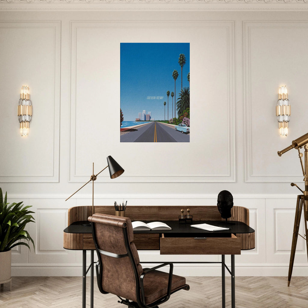 Southern Freeway Pictured Resort Canvas | Hiroshi Nagai Canvas | Hiroshi Nagai Prints