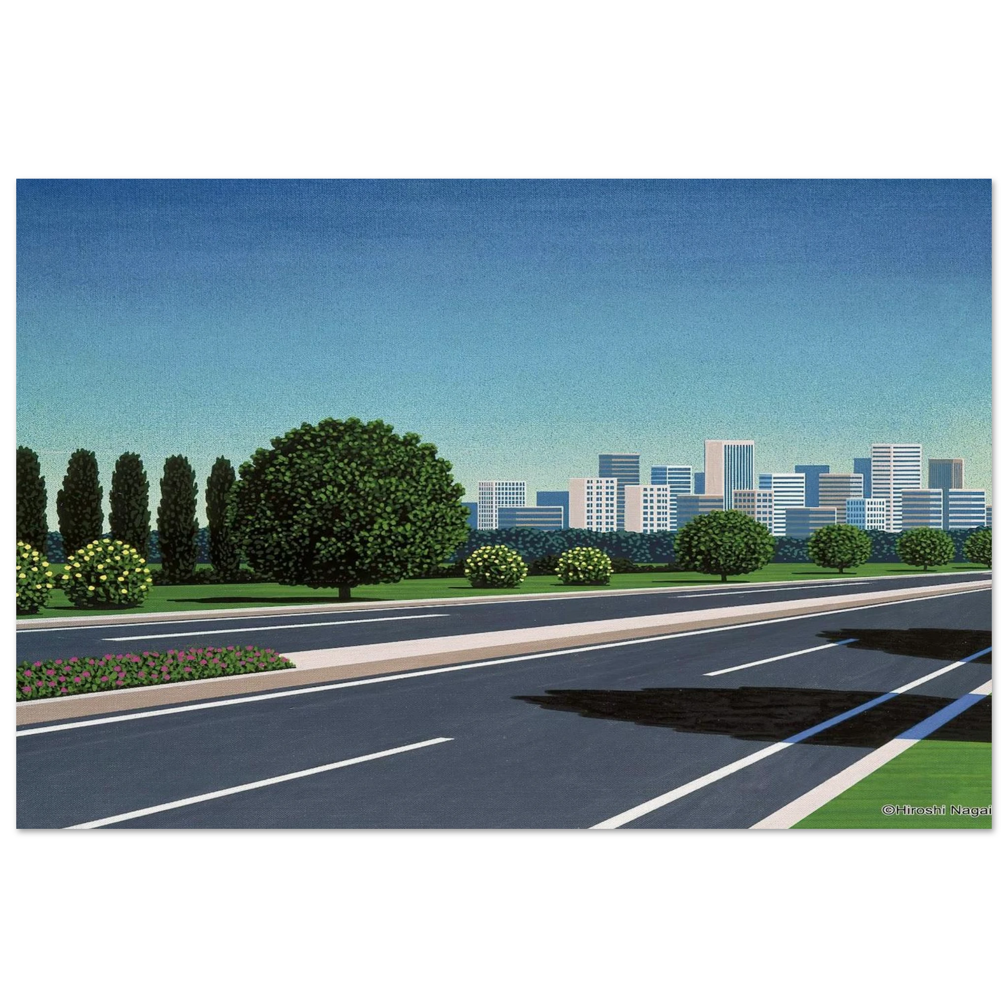 City Highway Poster | Hiroshi Nagai Poster | Hiroshi Nagai Prints