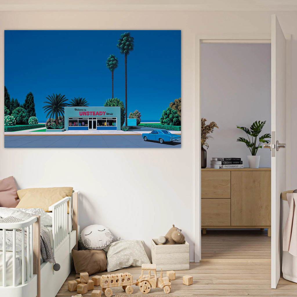 Unsteady World Poster | Hiroshi Nagai Poster | Hiroshi Nagai Prints