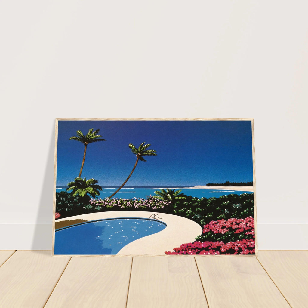 Fall of Sound Framed Poster | Hiroshi Nagai Framed Prints Wall Art | Hiroshi Nagai Prints