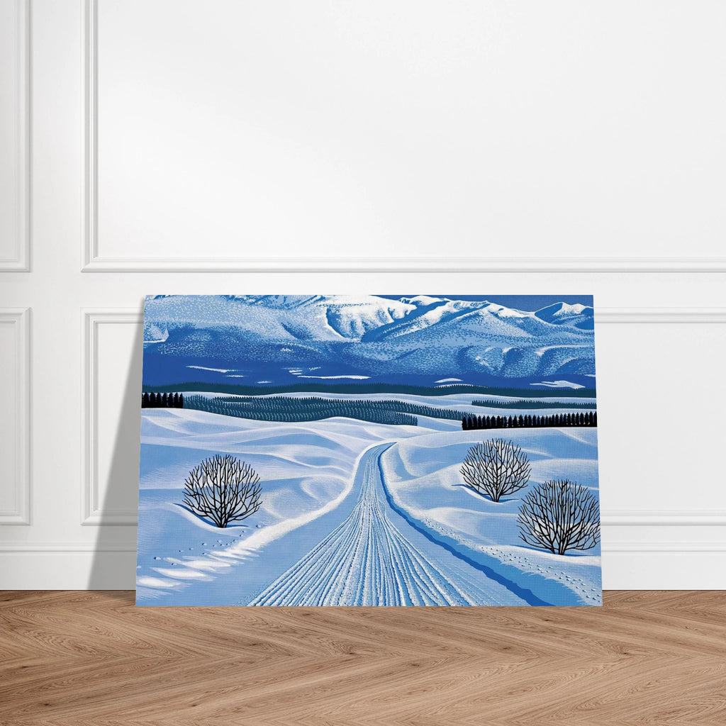 Winter Roads Poster | Hiroshi Nagai Poster | Hiroshi Nagai Prints