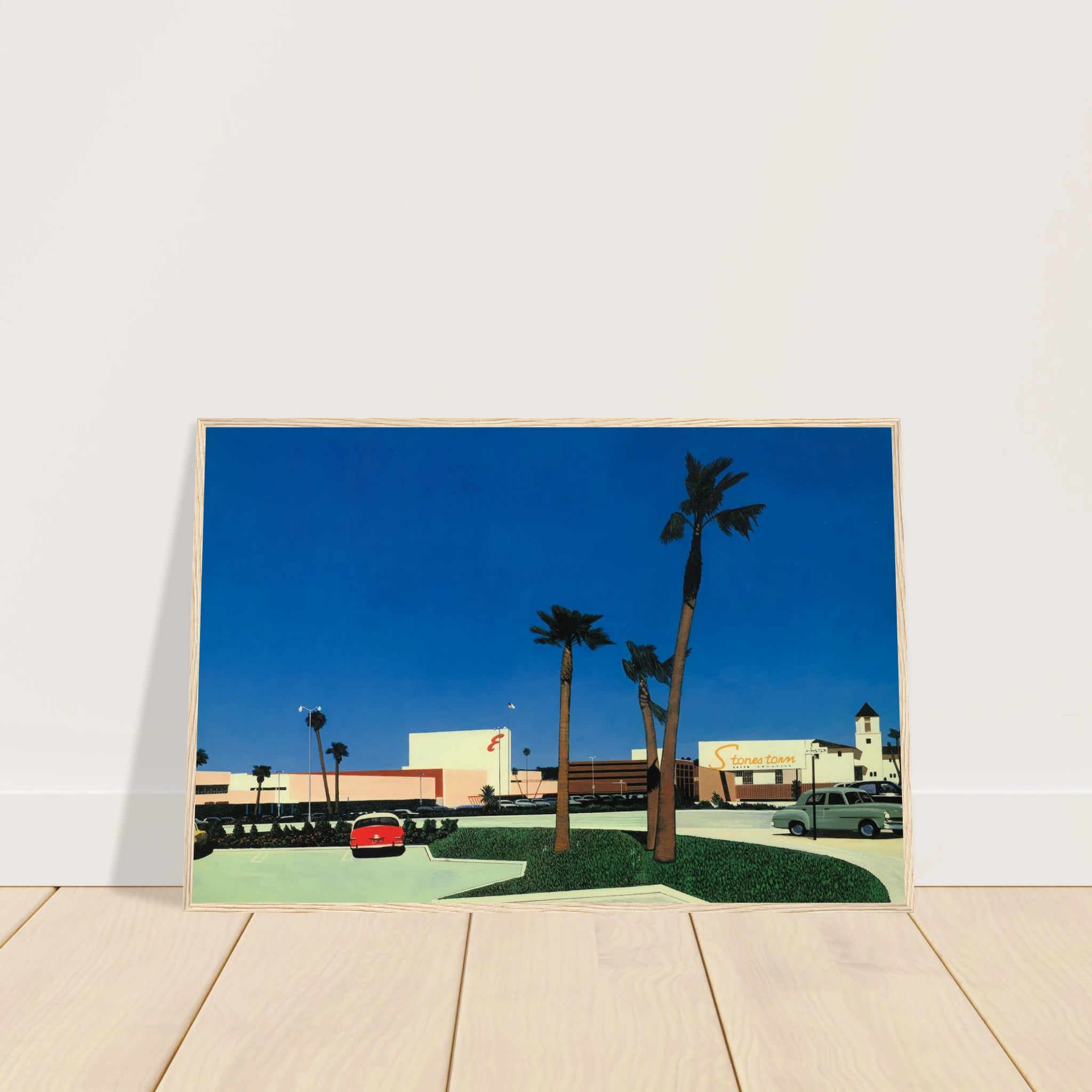 In the beginning Stonestown Framed Poster | Hiroshi Nagai Framed Prints Wall Art | Hiroshi Nagai Prints