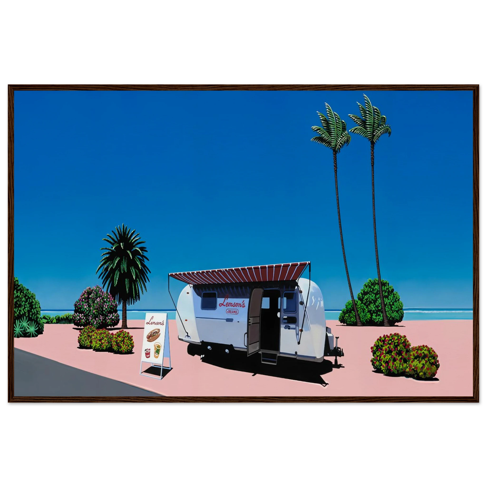 Lemson's Beams Framed Poster | Hiroshi Nagai Framed Prints Wall Art | Hiroshi Nagai Prints
