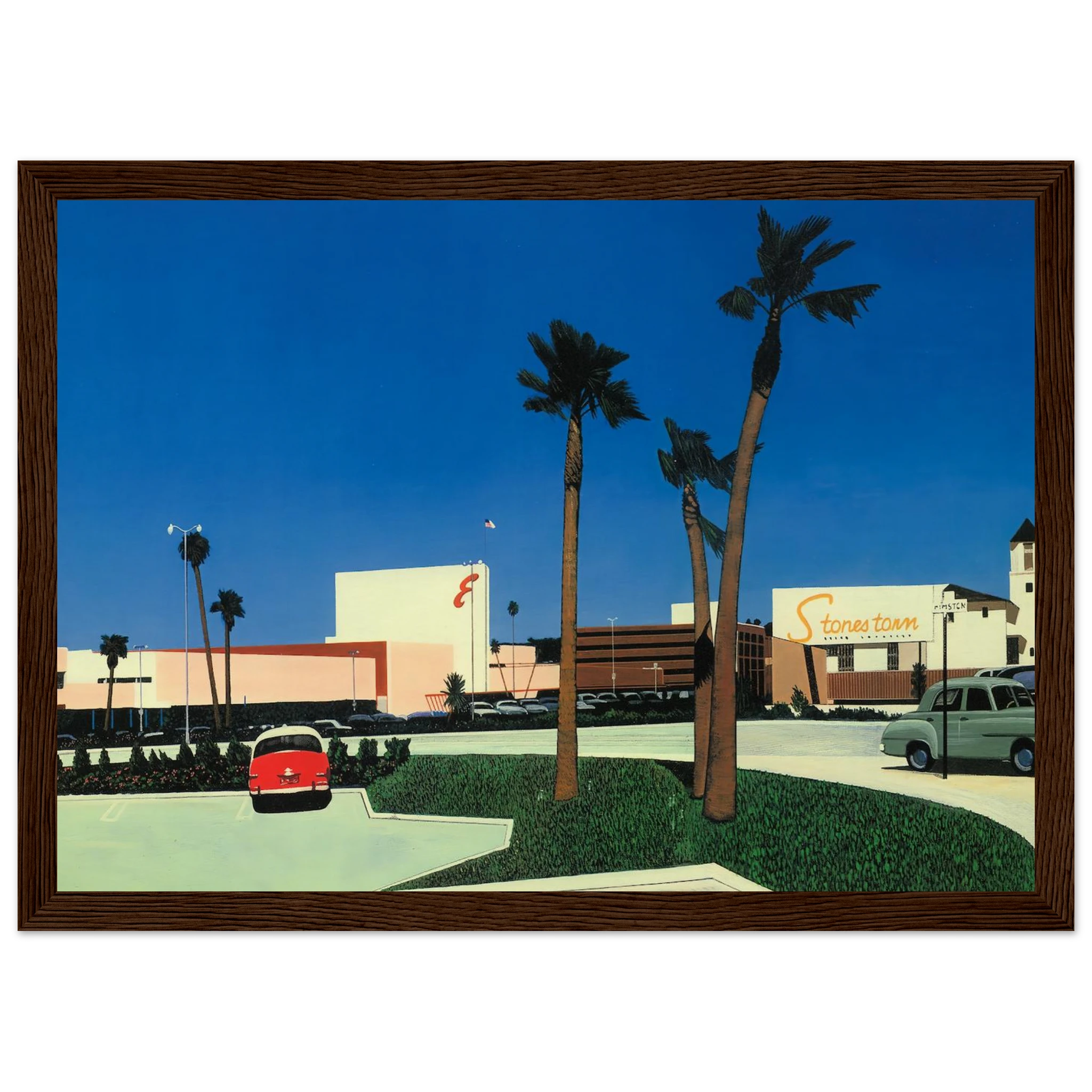 In the beginning Stonestown Framed Poster | Hiroshi Nagai Framed Prints Wall Art | Hiroshi Nagai Prints