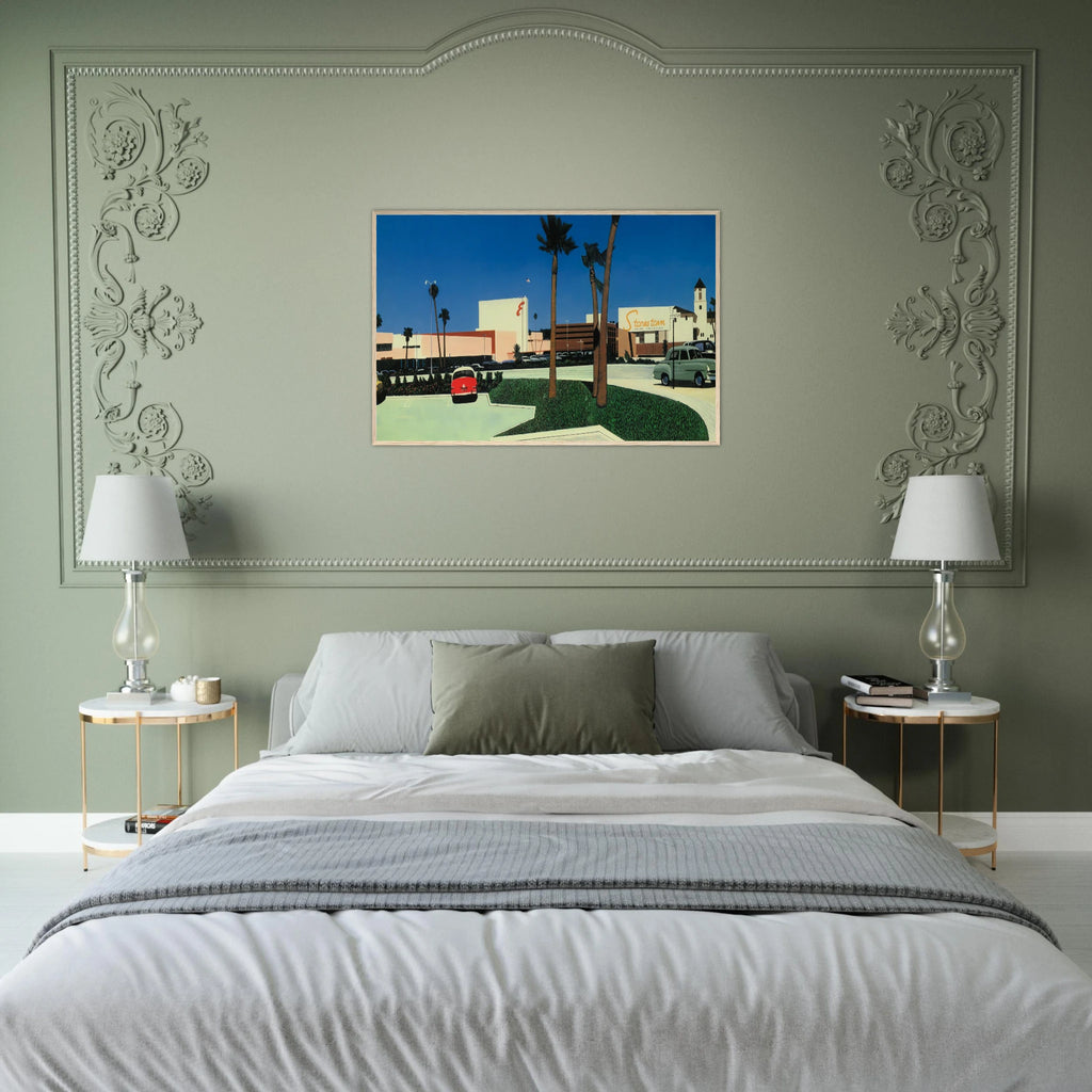 In the beginning Stonestown Framed Poster | Hiroshi Nagai Framed Prints Wall Art | Hiroshi Nagai Prints