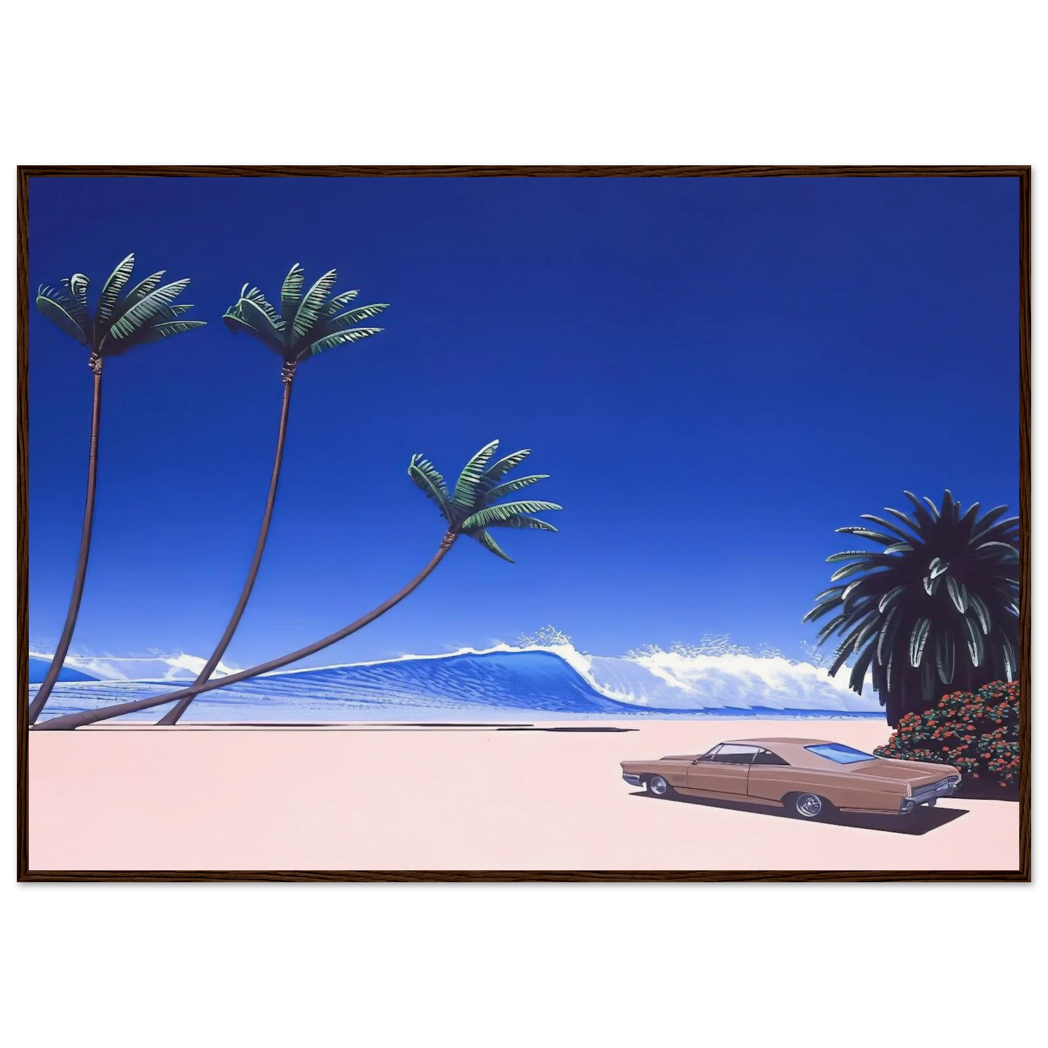 Impender Beach Framed Poster | Hiroshi Nagai Framed Prints Wall Art | Hiroshi Nagai Prints