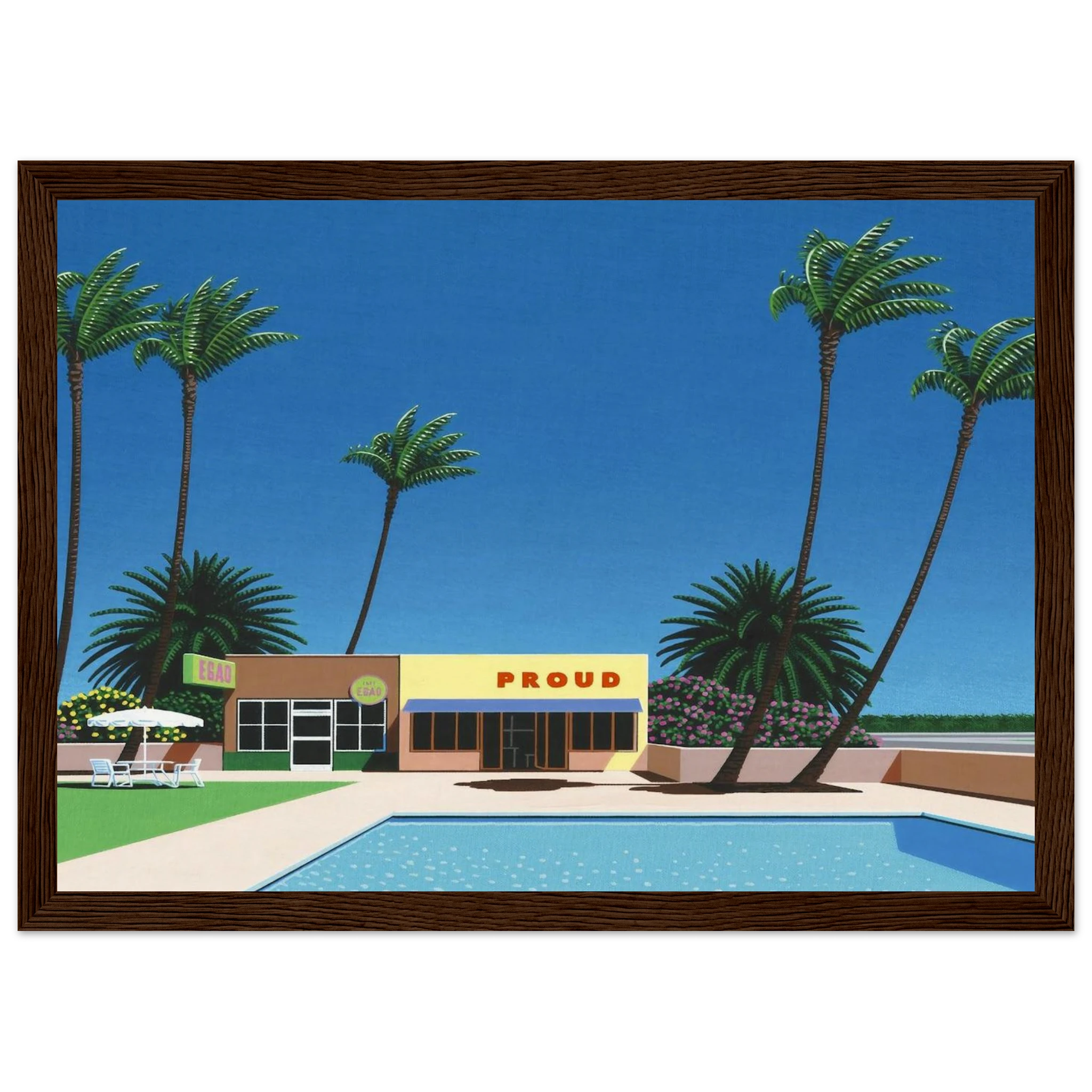 Proud Funk Framed Poster | Hiroshi Nagai Framed Prints Wall Art | Hiroshi Nagai Prints