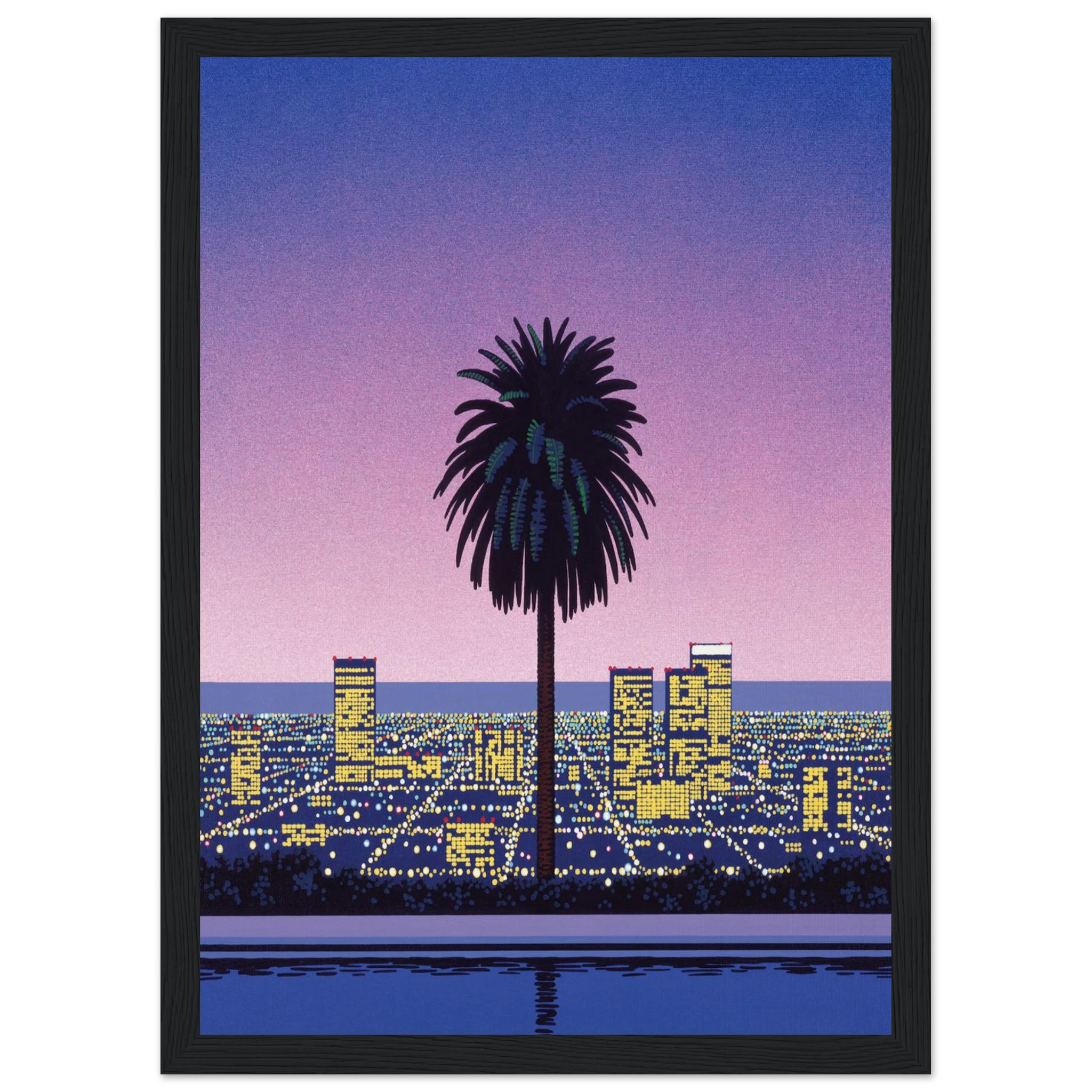 Pacific Breeze 2 Framed Poster | Hiroshi Nagai Framed Prints Wall Art | Hiroshi Nagai Prints