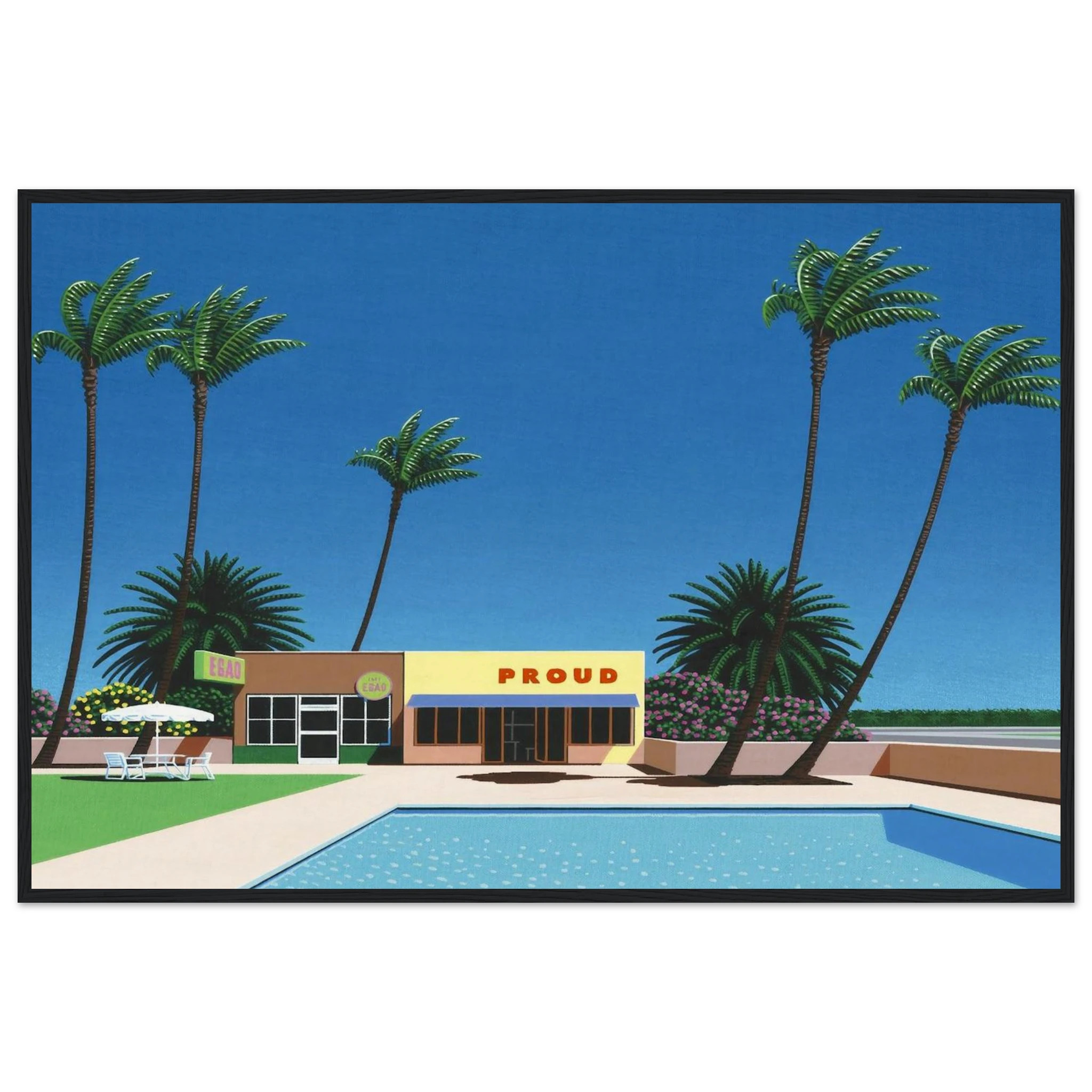 Proud Funk Framed Poster | Hiroshi Nagai Framed Prints Wall Art | Hiroshi Nagai Prints