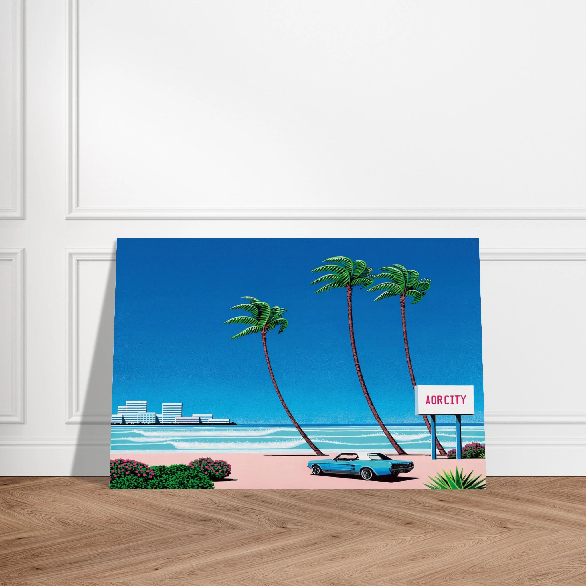Light Mellow Sealine Poster | Hiroshi Nagai Poster | Hiroshi Nagai Prints