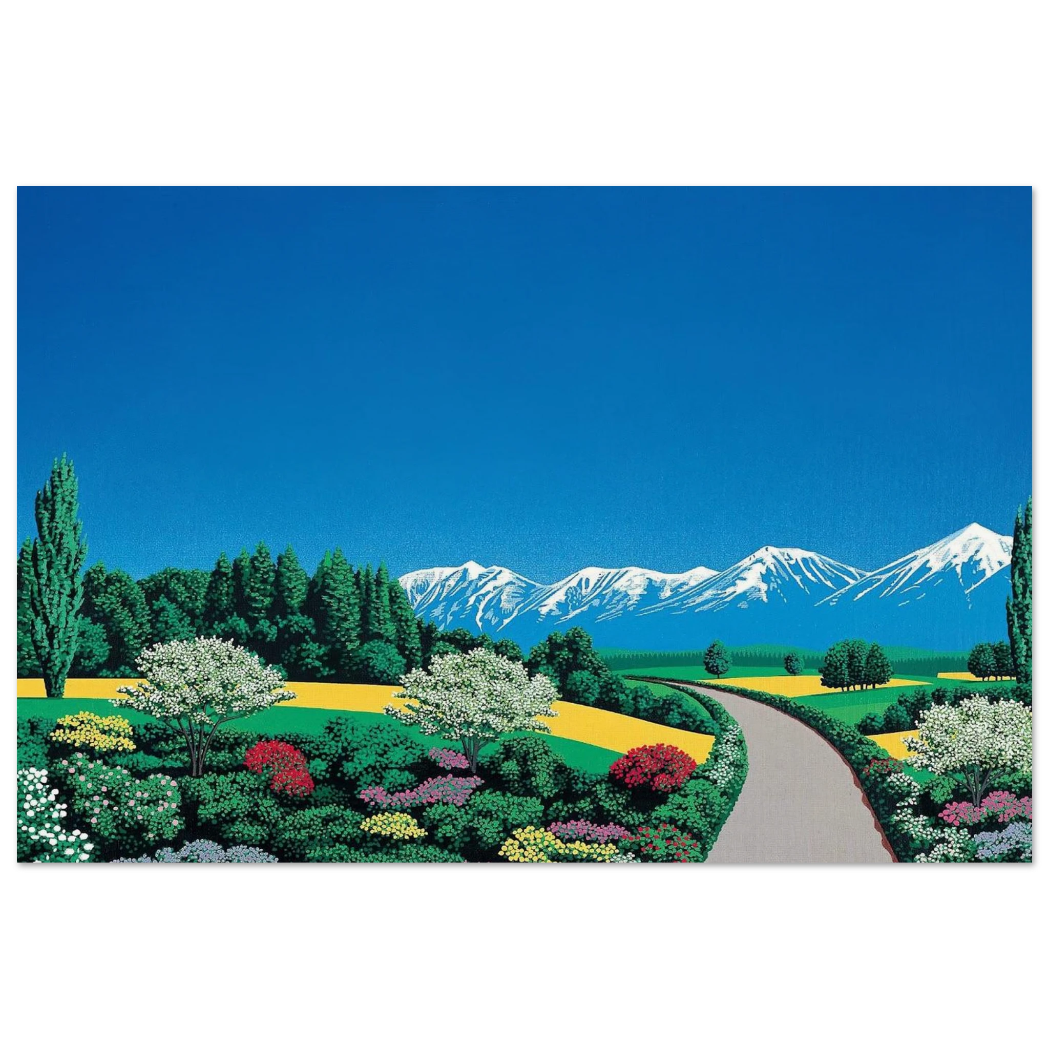Elv Alps Poster | Hiroshi Nagai Poster | Hiroshi Nagai Prints