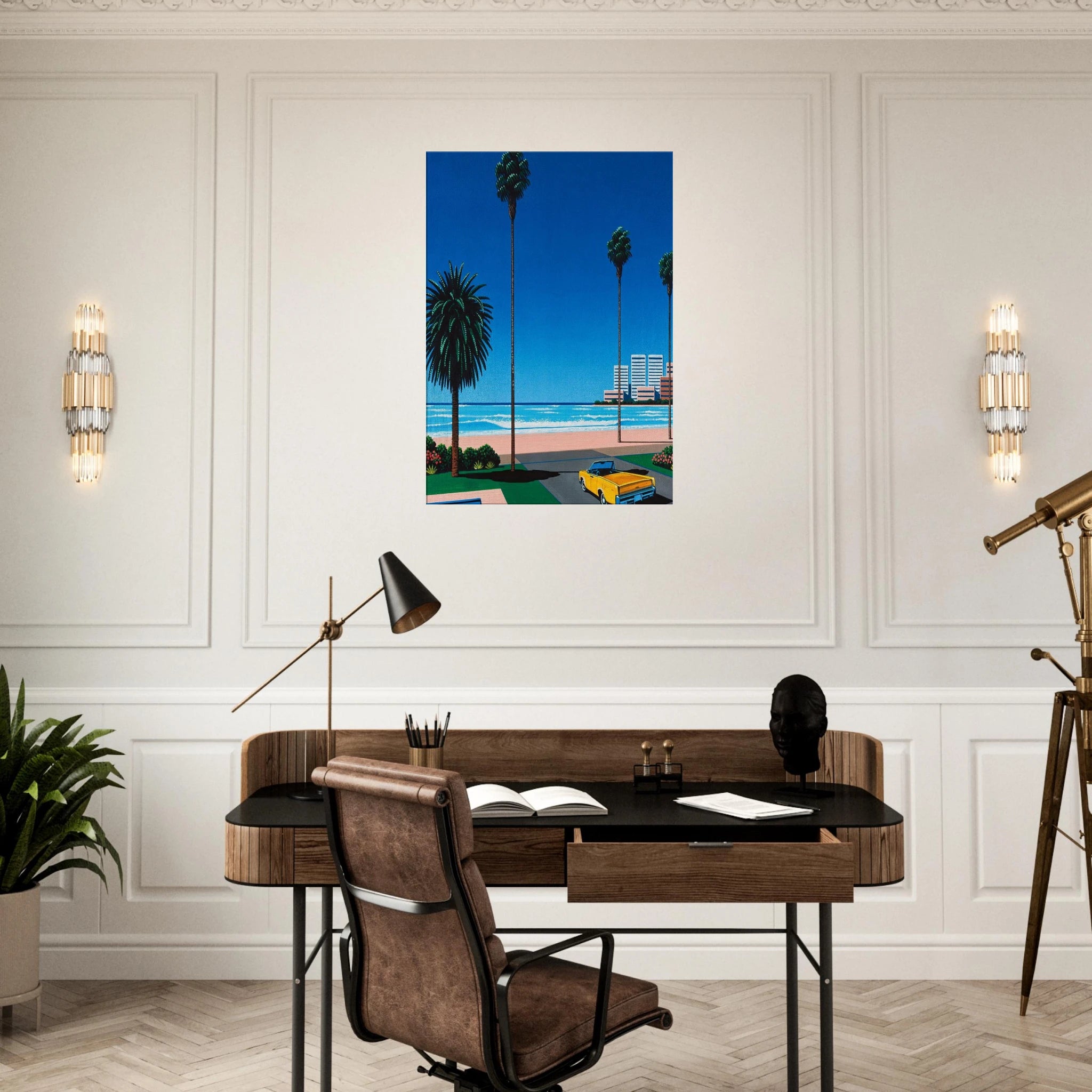 Bronze - East Shore Canvas | Hiroshi Nagai Canvas | Hiroshi Nagai Prints