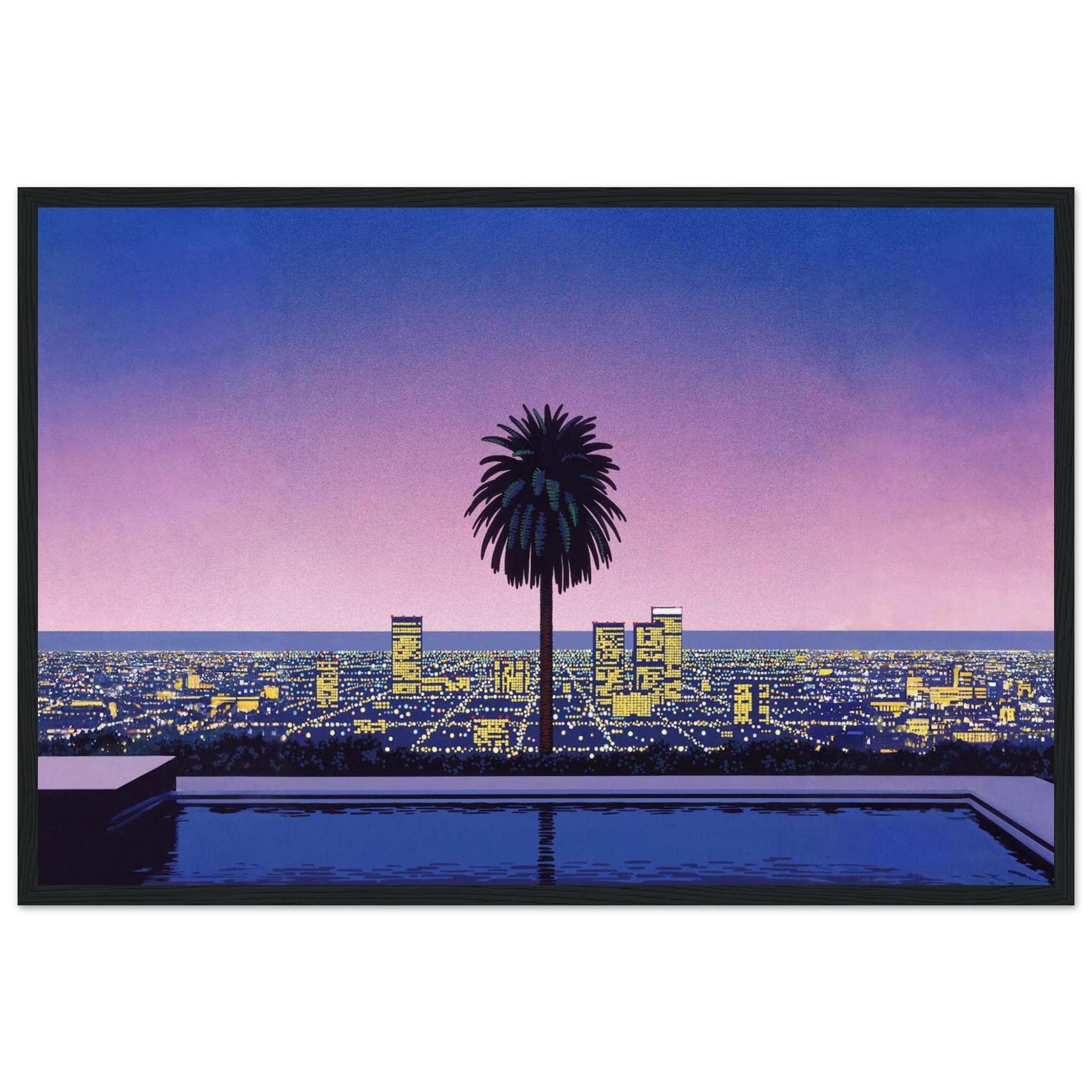 Pacific Breeze 2 Framed Poster | Hiroshi Nagai Framed Prints Wall Art | Hiroshi Nagai Prints