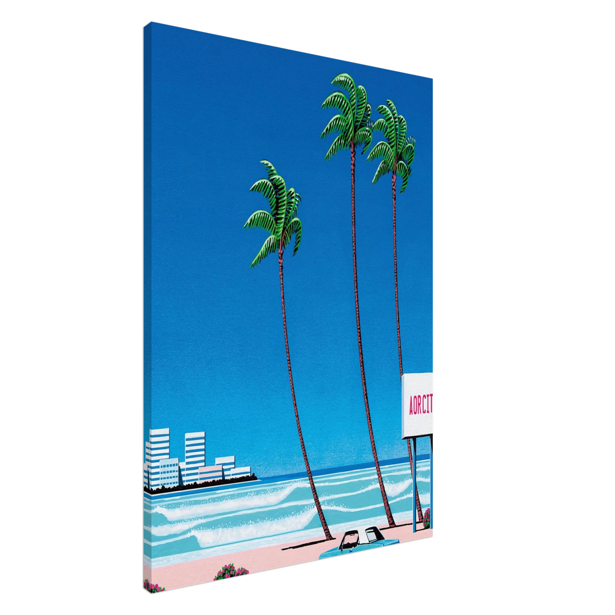 Light Mellow Sealine Canvas | Hiroshi Nagai Canvas | Hiroshi Nagai Prints