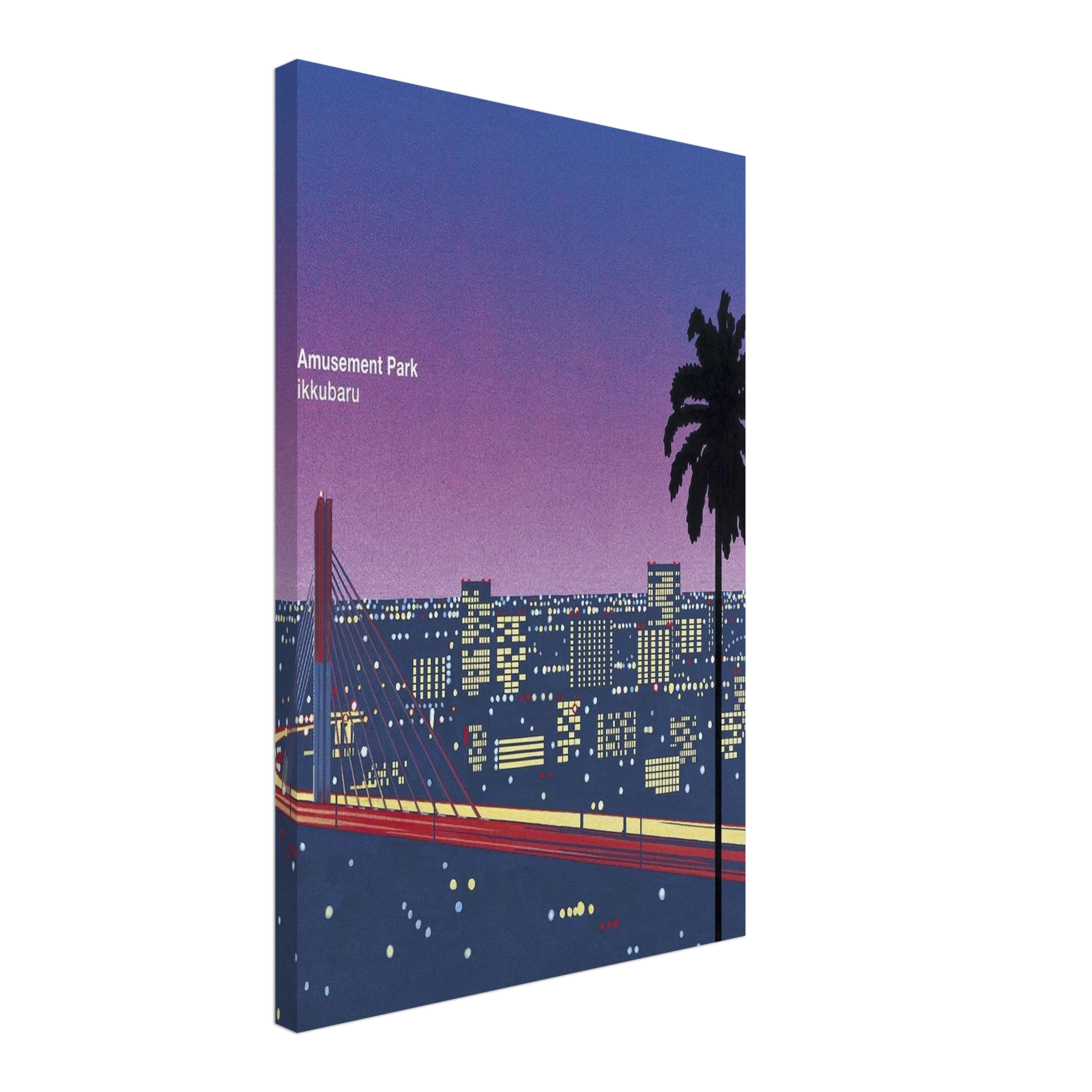 Ikkubaru Amusement City Canvas | Hiroshi Nagai Canvas | Hiroshi Nagai Prints