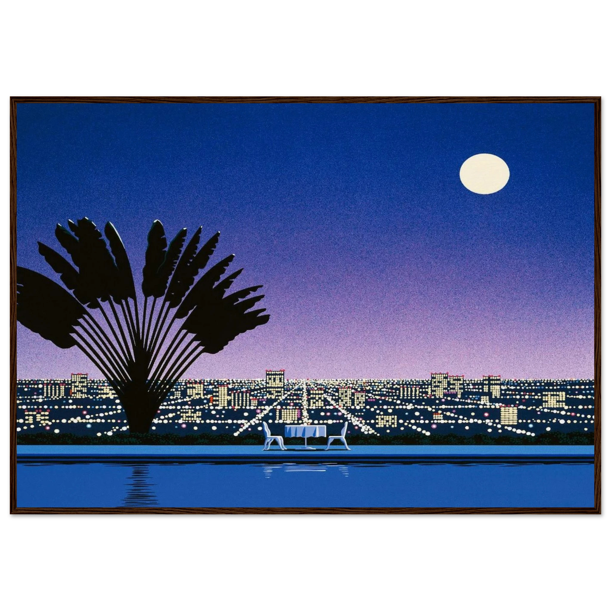 Onra - Nobody Has To Know Framed Poster | Hiroshi Nagai Framed Prints Wall Art | Hiroshi Nagai Prints