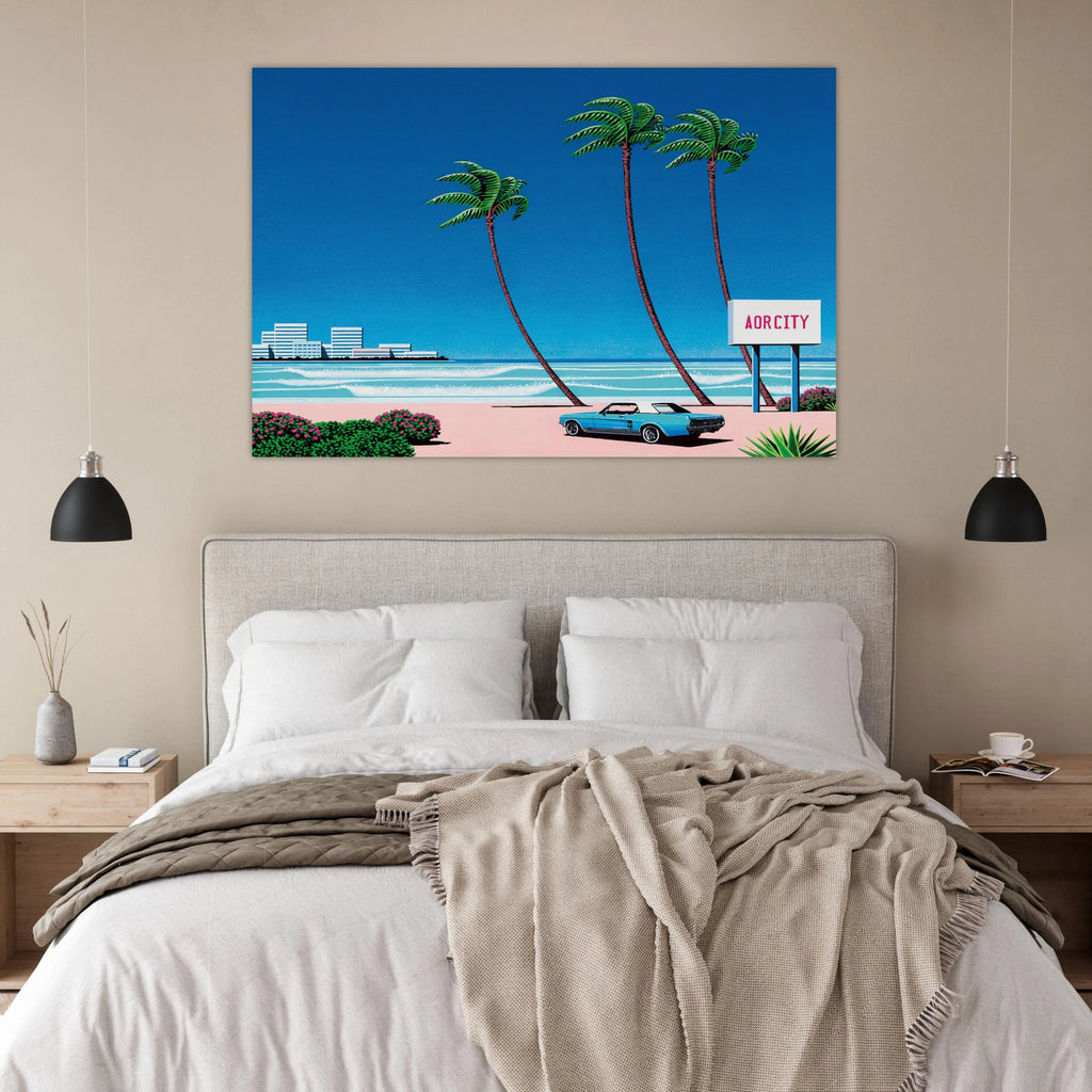 Light Mellow Sealine Poster | Hiroshi Nagai Poster | Hiroshi Nagai Prints
