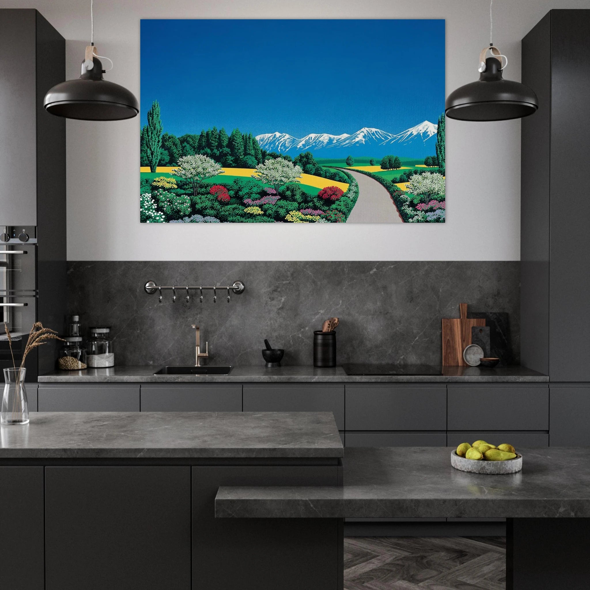 Elv Alps Poster | Hiroshi Nagai Poster | Hiroshi Nagai Prints