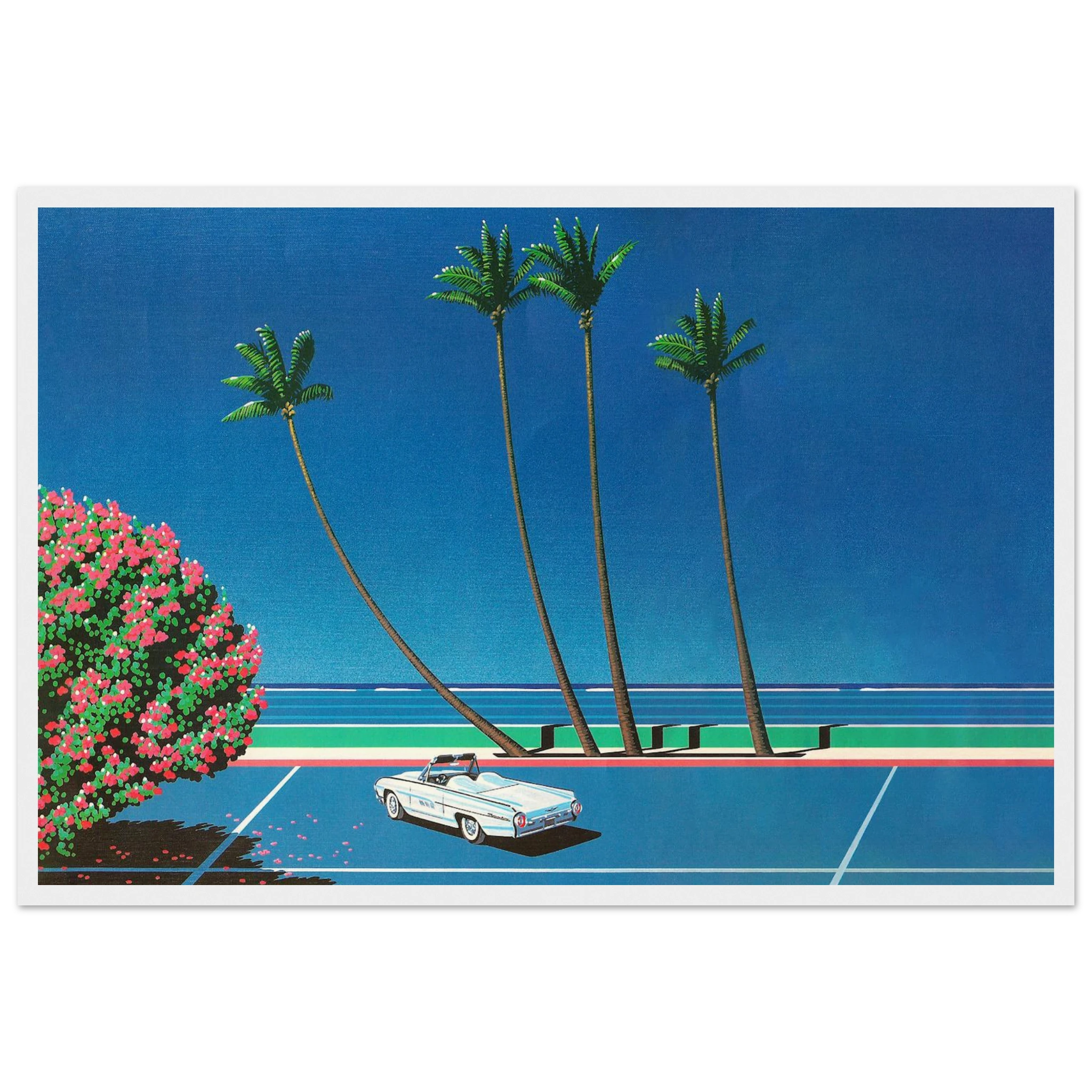 Chillside Framed Poster | Hiroshi Nagai Framed Prints Wall Art | Hiroshi Nagai Prints