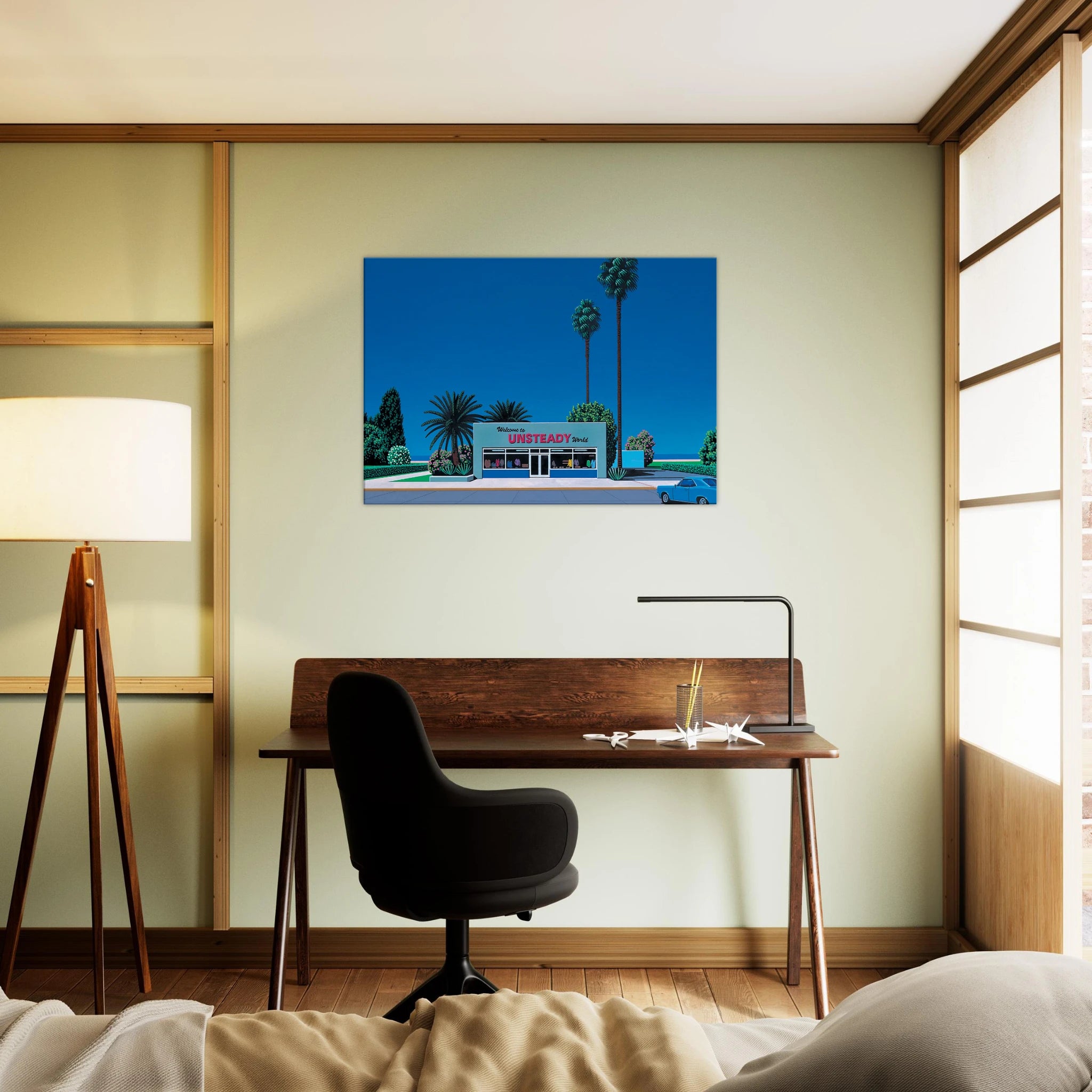 Unsteady World Canvas | Hiroshi Nagai Canvas | Hiroshi Nagai Prints